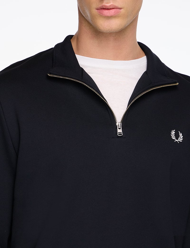 Fred Perry - HALF ZIP SWEATSHIRT - shoppa efter tillfälle - navy - 5