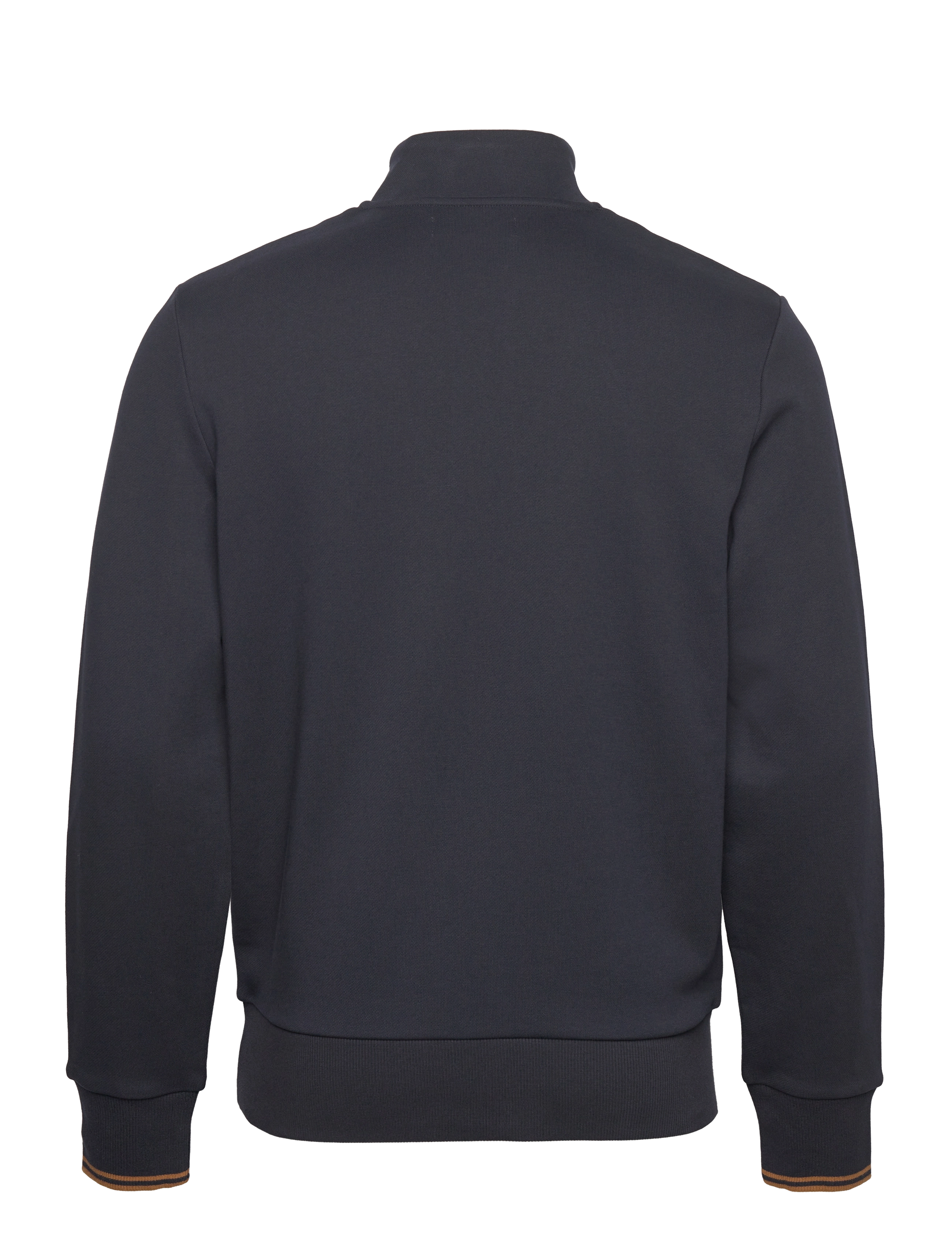 Fred Perry - HALF ZIP SWEATSHIRT - dressipluusid - navy/darkcaramel - 2
