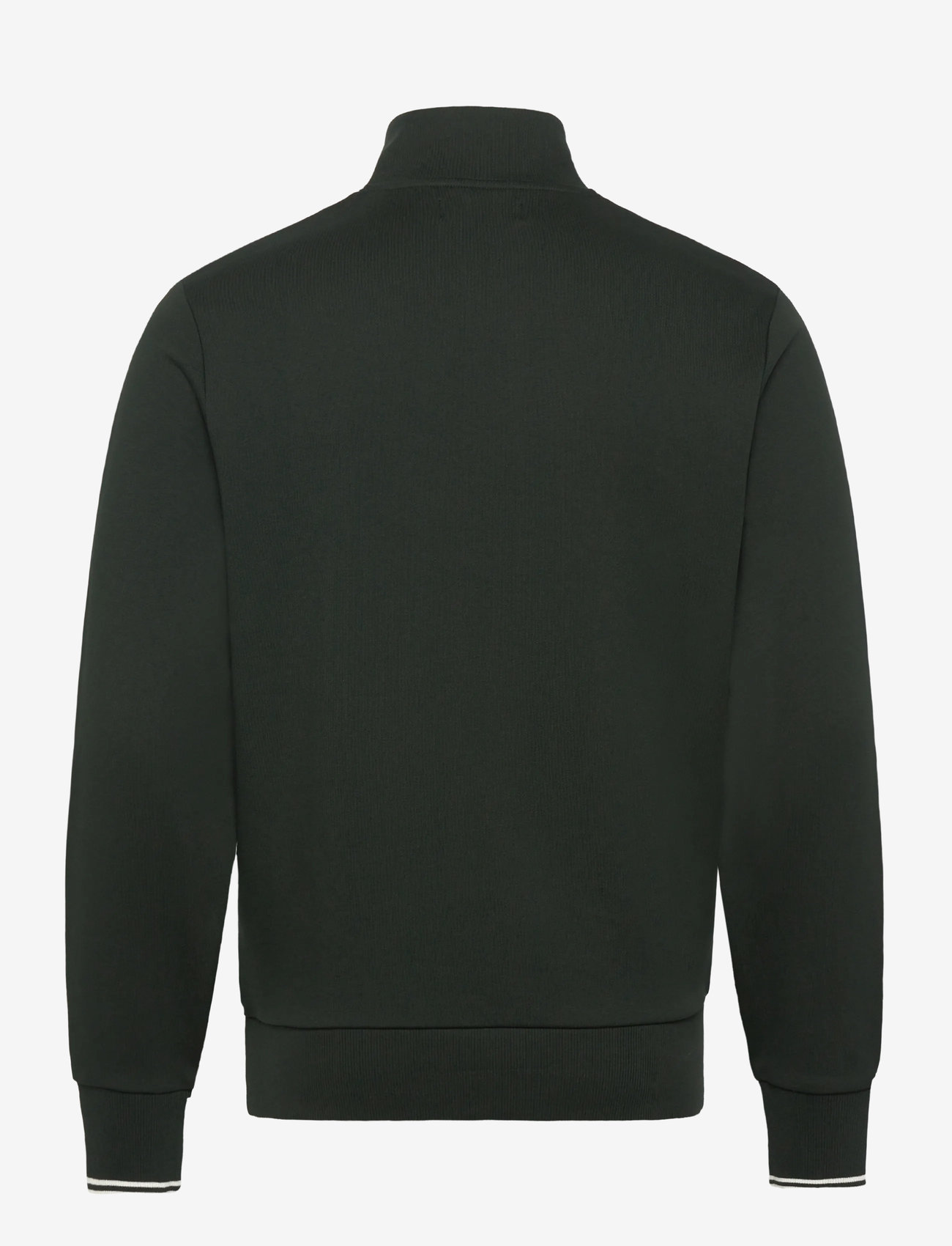 Fred Perry - HALF ZIP SWEATSHIRT - dressipluusid - nightgreen/snwht - 1