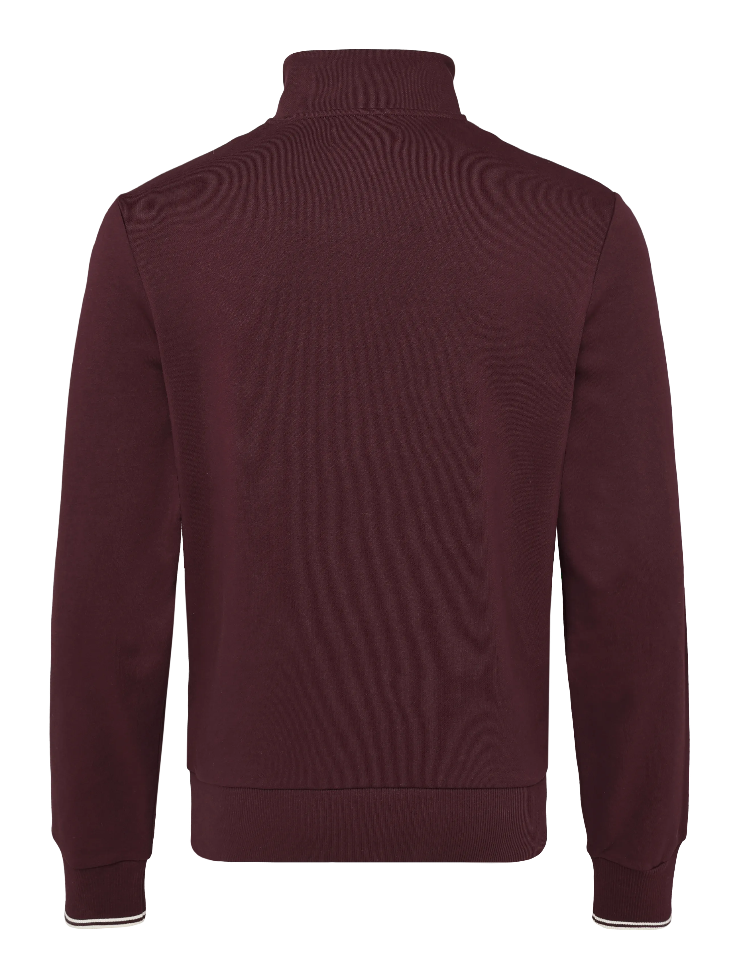 Fred Perry - HALF ZIP SWEATSHIRT - shop by occasion - oxblood/ecru - 2