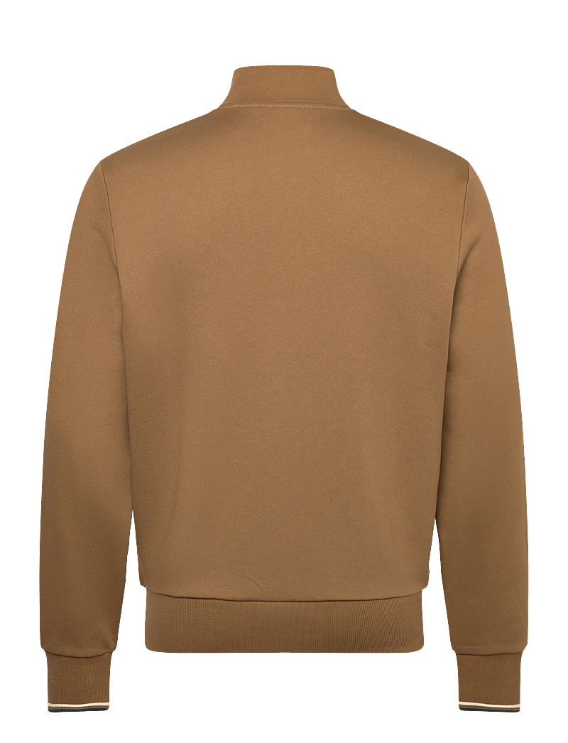 Fred Perry - HALF ZIP SWEATSHIRT - shop efter anledning - shdstn/ecr/dkpet - 1