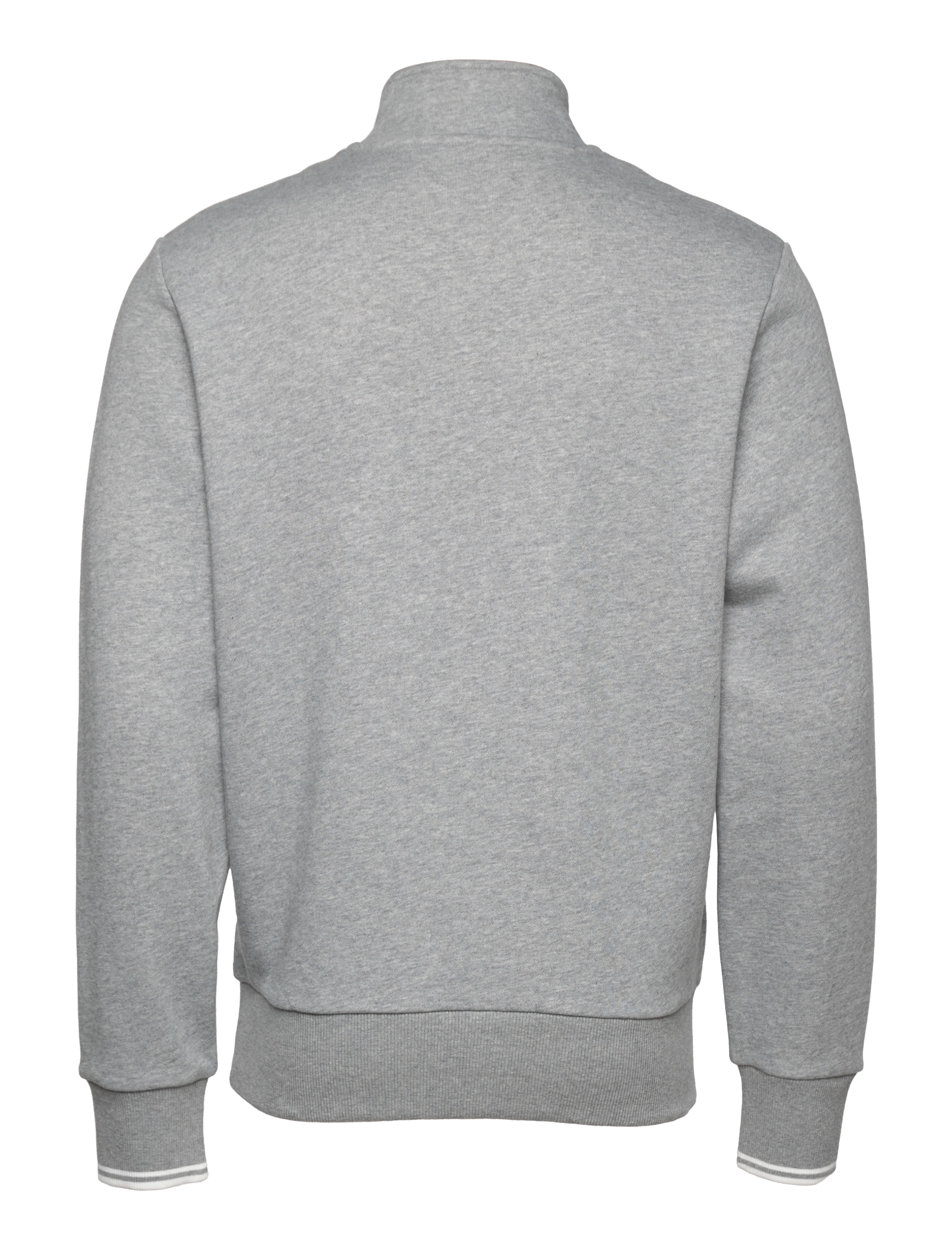 Fred Perry - HALF ZIP SWEATSHIRT - sweatshirts - steel marl - 1