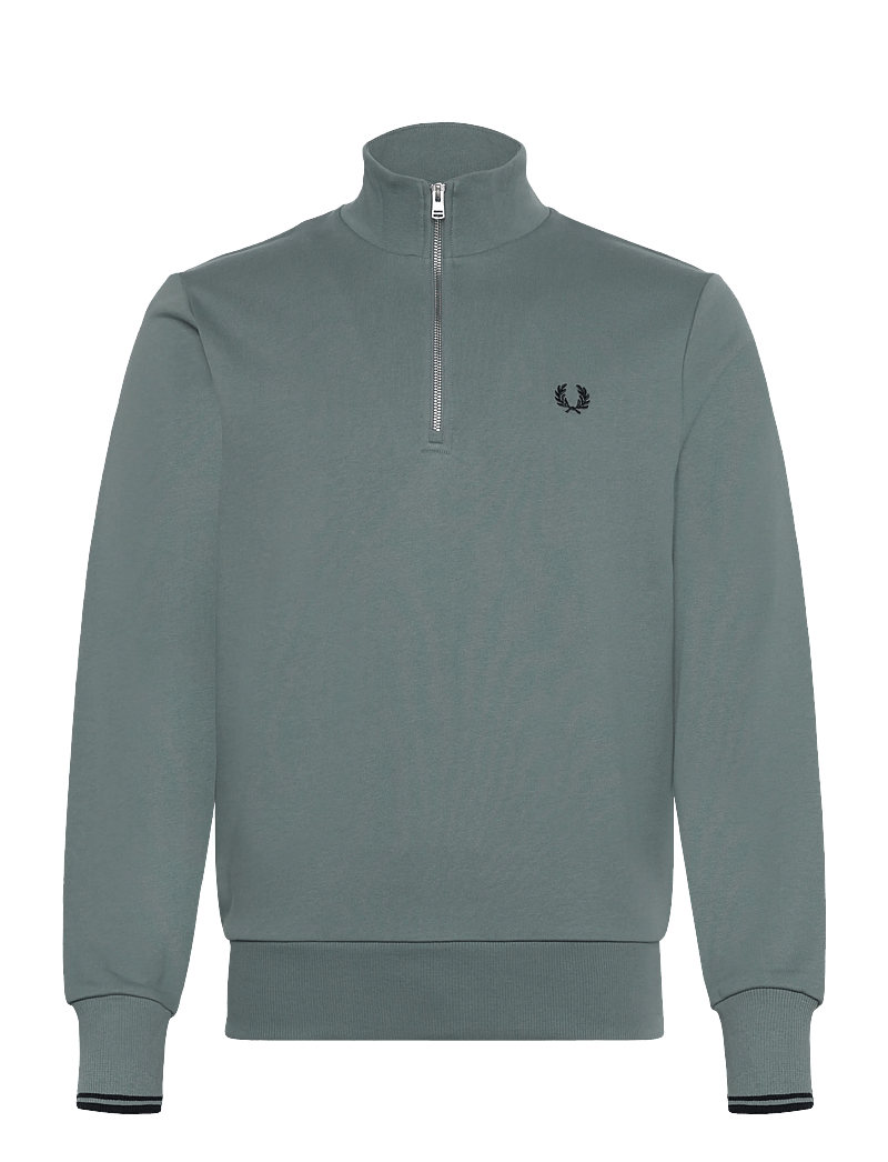 Fred Perry - HALF ZIP SWEATSHIRT - shop efter anledning - stockportblu/nvy - 0