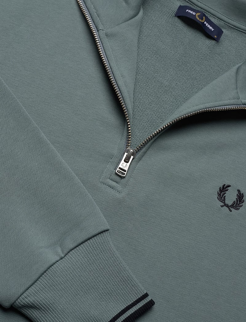 Fred Perry - HALF ZIP SWEATSHIRT - shop efter anledning - stockportblu/nvy - 2