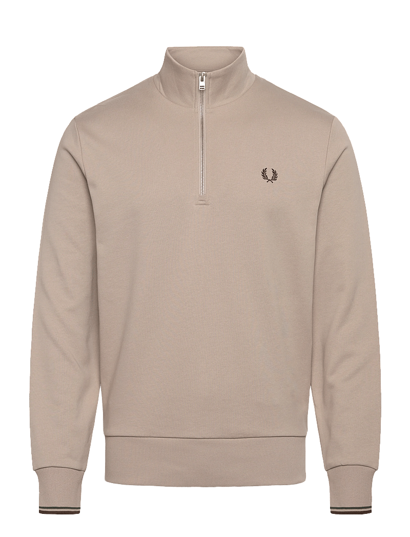 Fred Perry - HALF ZIP SWEATSHIRT - shoppa efter tillfälle - wrmot/crtgr/btob - 0