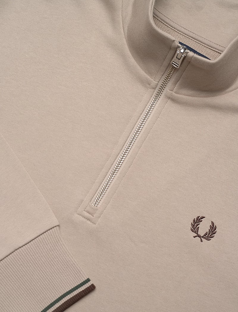 Fred Perry - HALF ZIP SWEATSHIRT - shoppa efter tillfälle - wrmot/crtgr/btob - 2