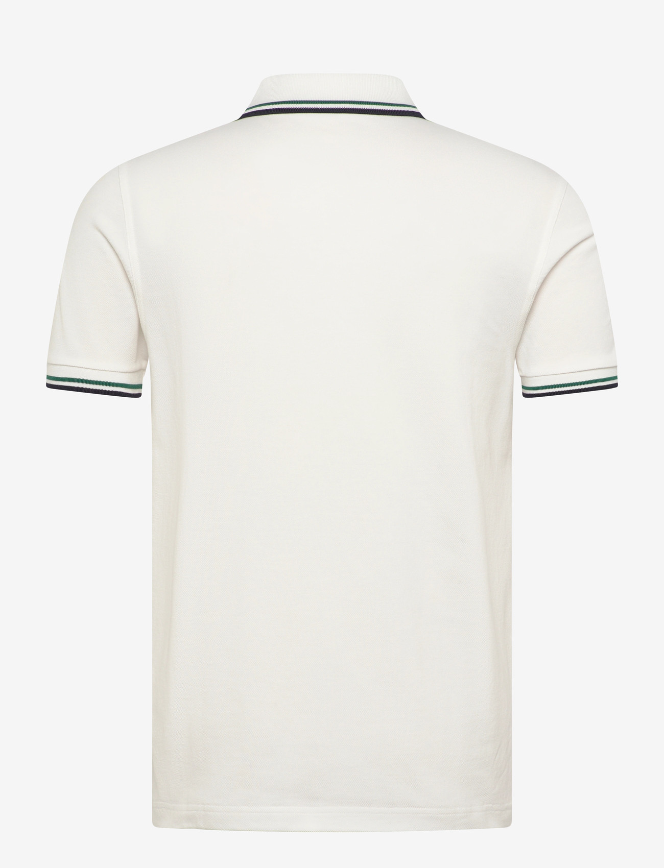 Fred Perry - TWIN TIPPED FP SHIRT - kortärmade pikéer - snow white / sports green / na - 2