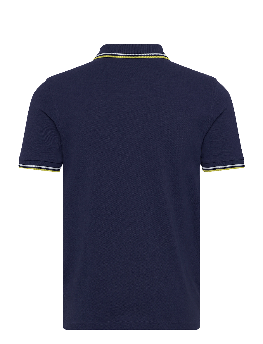 Fred Perry - TWIN TIPPED FP SHIRT - korte mouwen - french navy / dusky blue / cit - 2