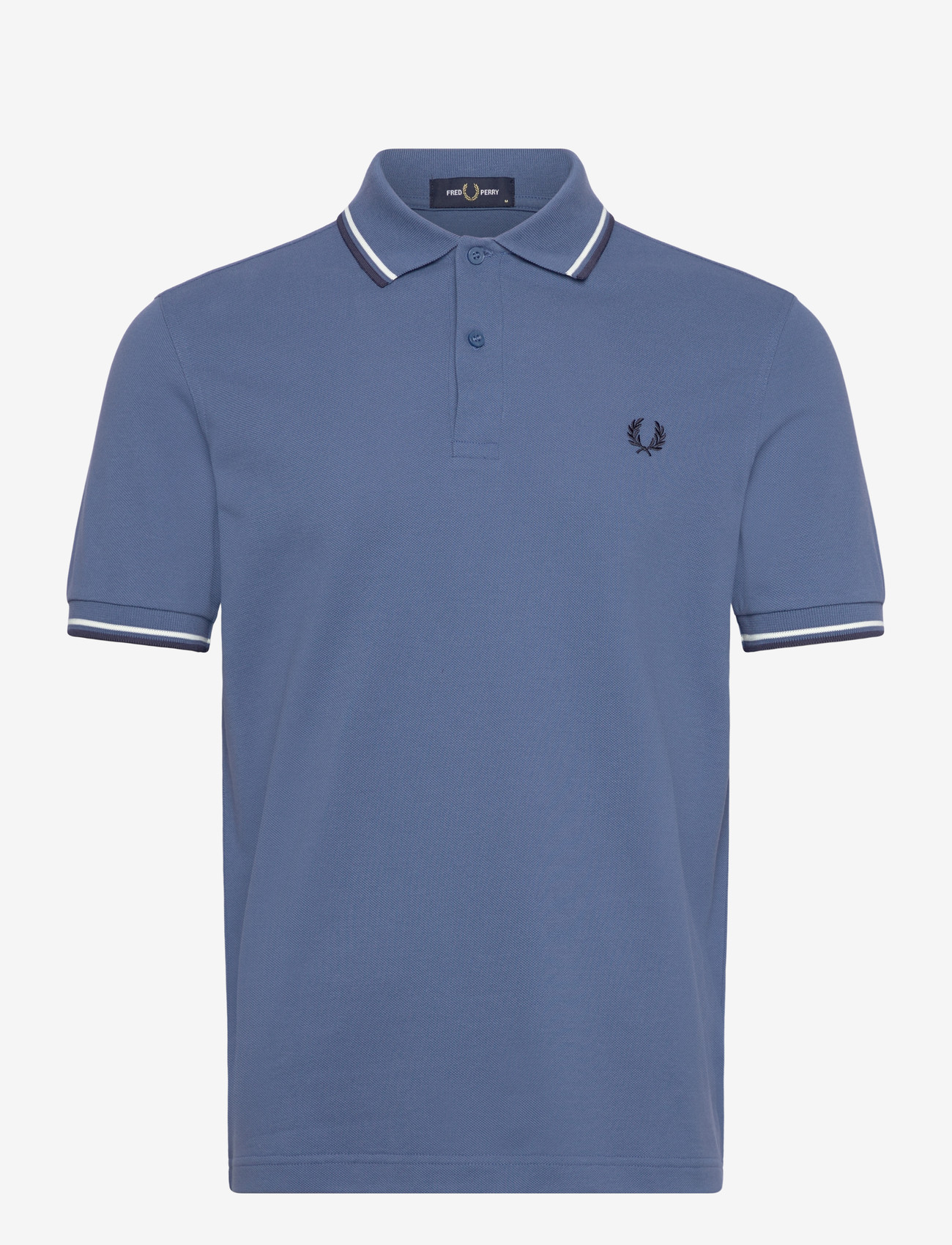 Fred Perry - TWIN TIPPED FP SHIRT - kortærmede poloer - abl/snwt/tnsbl - 1