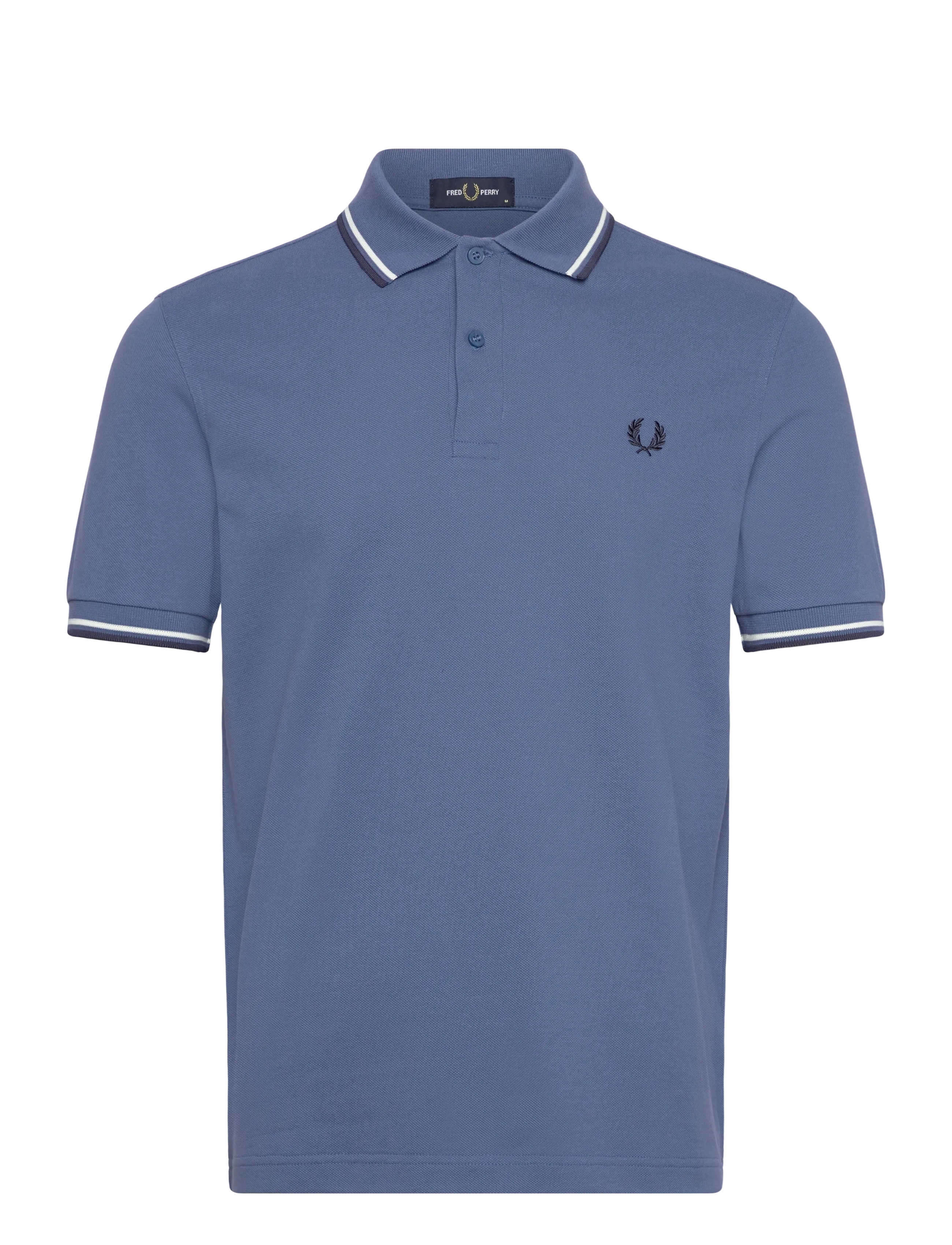 Fred Perry TWIN TIPPED FP SHIRT - Poloshirts - ABL/SNWT/TNSBL / blue