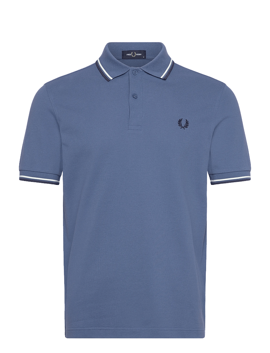 Fred Perry - TWIN TIPPED FP SHIRT - kortærmede poloer - abl/snwt/tnsbl - 1