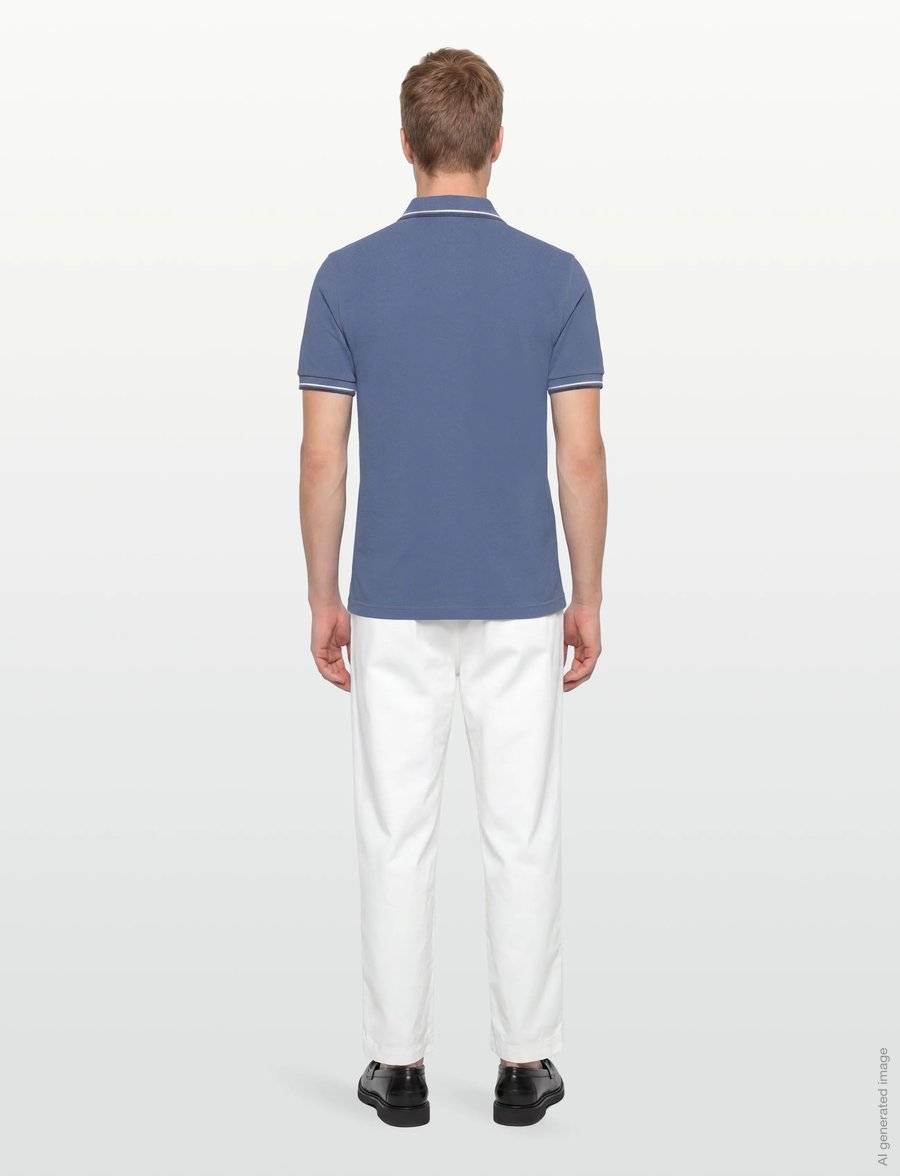 Fred Perry - TWIN TIPPED FP SHIRT - kortærmede poloer - abl/snwt/tnsbl - 4