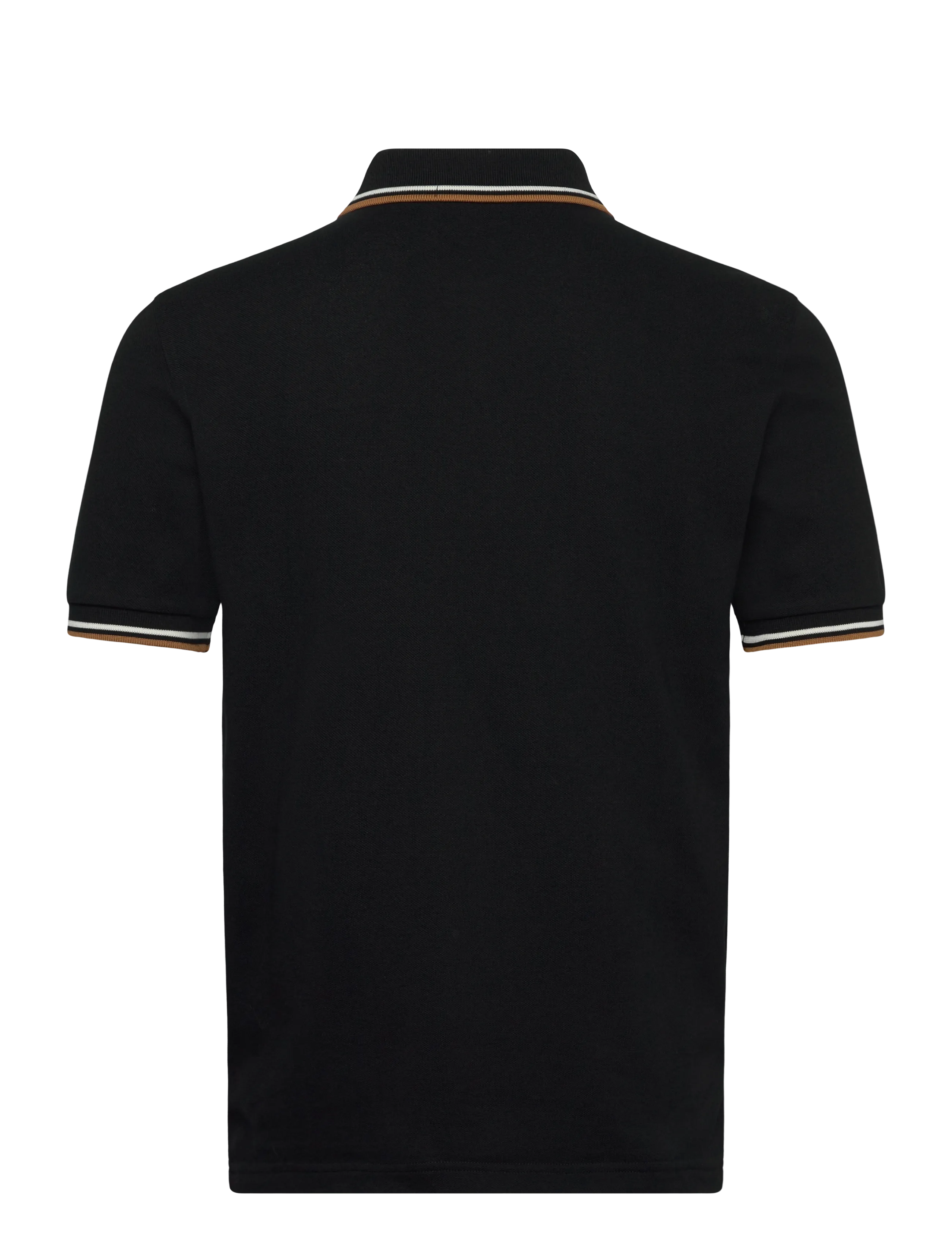 Fred Perry - TWIN TIPPED FP SHIRT - short-sleeved polos - black - 2