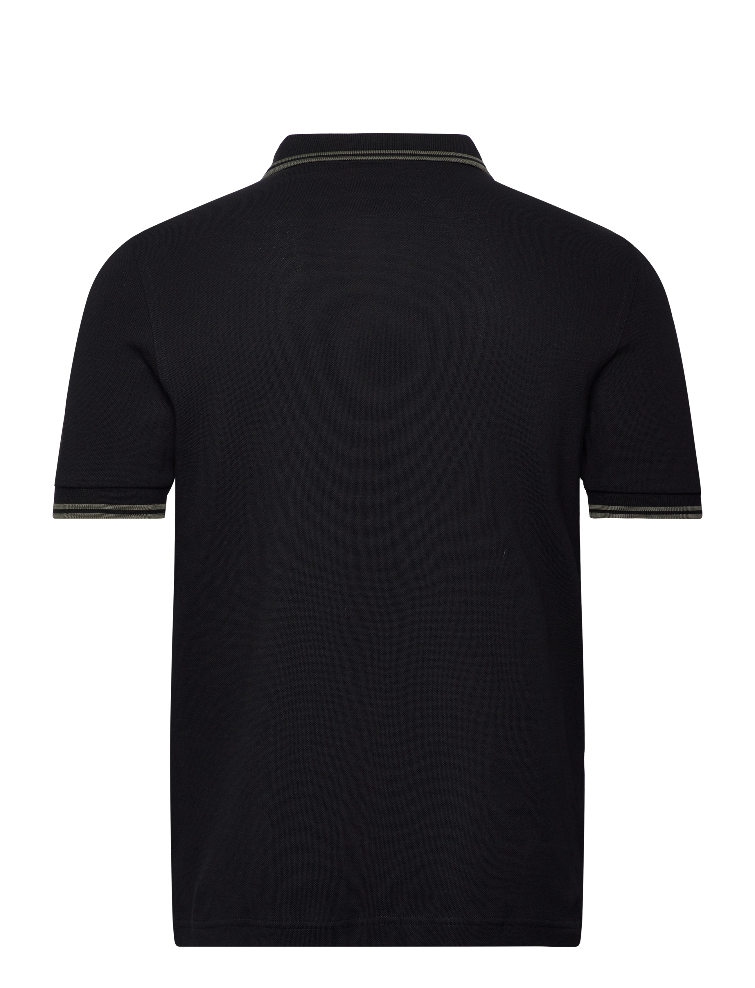 Fred Perry - TWIN TIPPED FP SHIRT - kurzärmelig - black/fieldgreen - 2