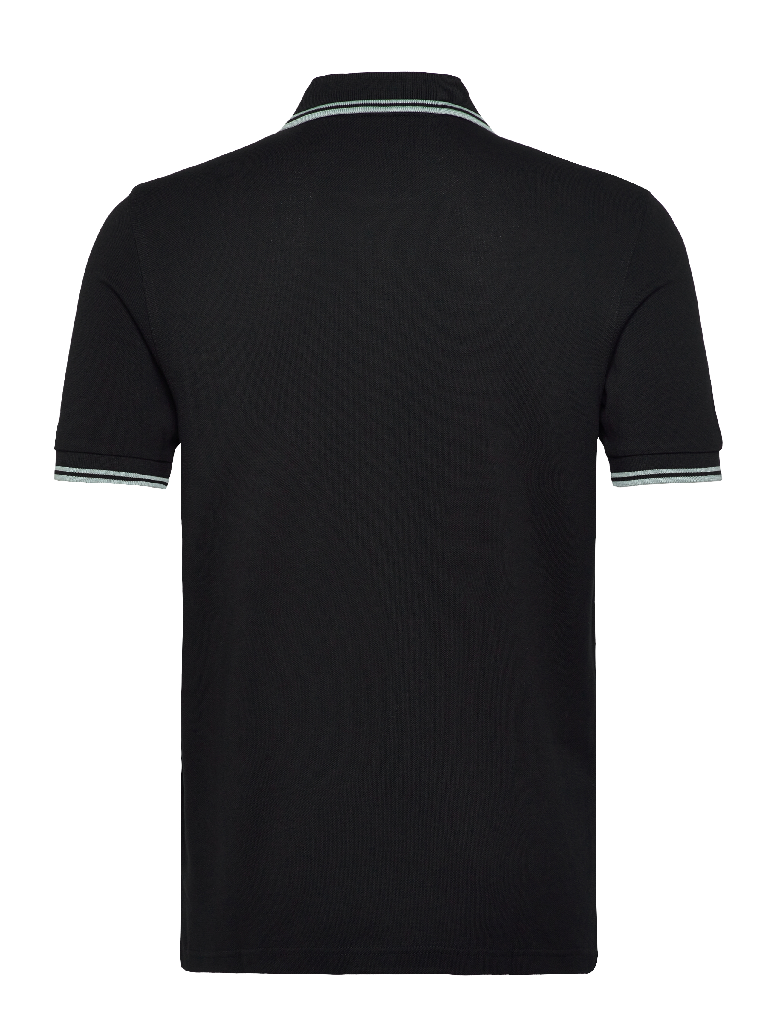 Fred Perry - TWIN TIPPED FP SHIRT - kortärmade pikéer - black/silverblue - 1