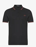 TWIN TIPPED FP SHIRT - BLACK/WHISKYBRWN