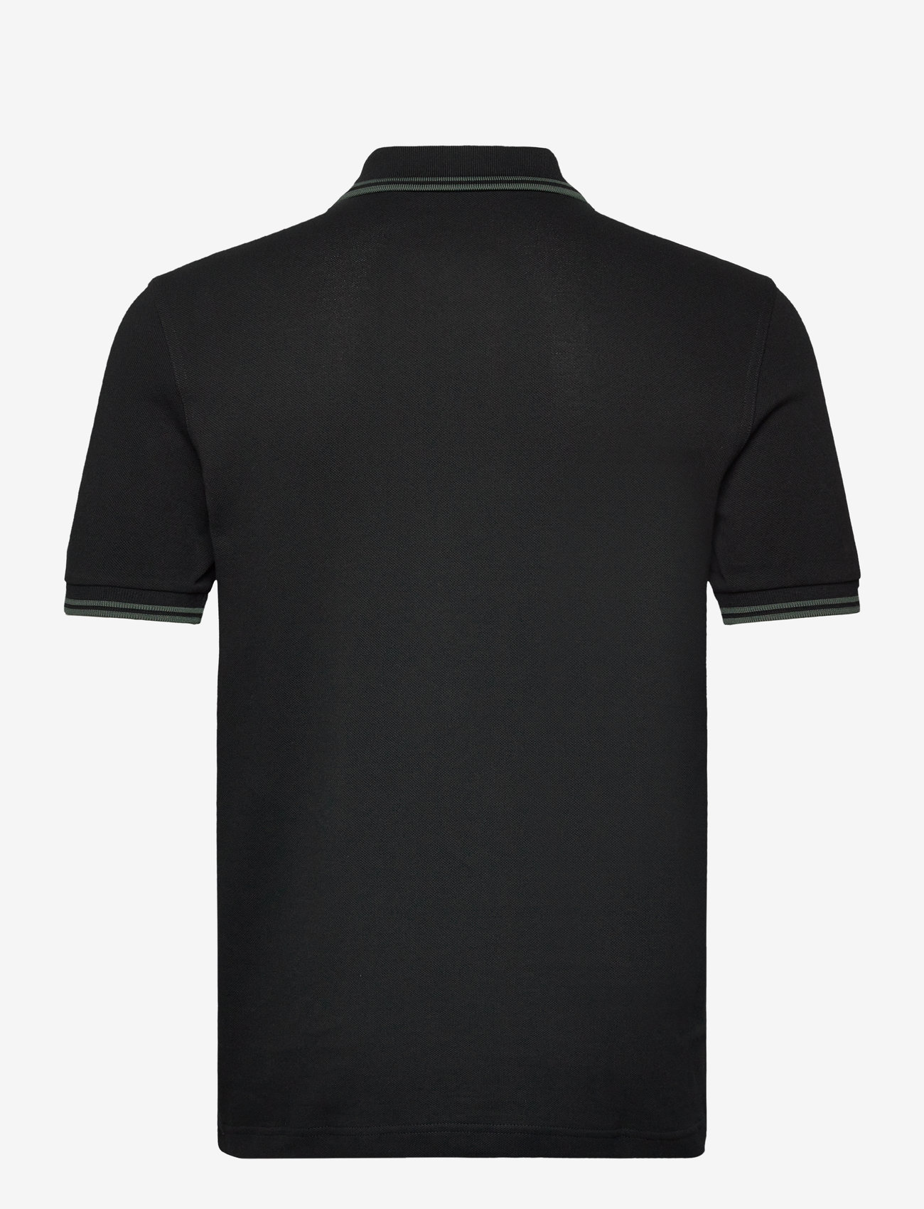 Fred Perry - TWIN TIPPED FP SHIRT - kortærmede poloer - blk/crt grn - 1
