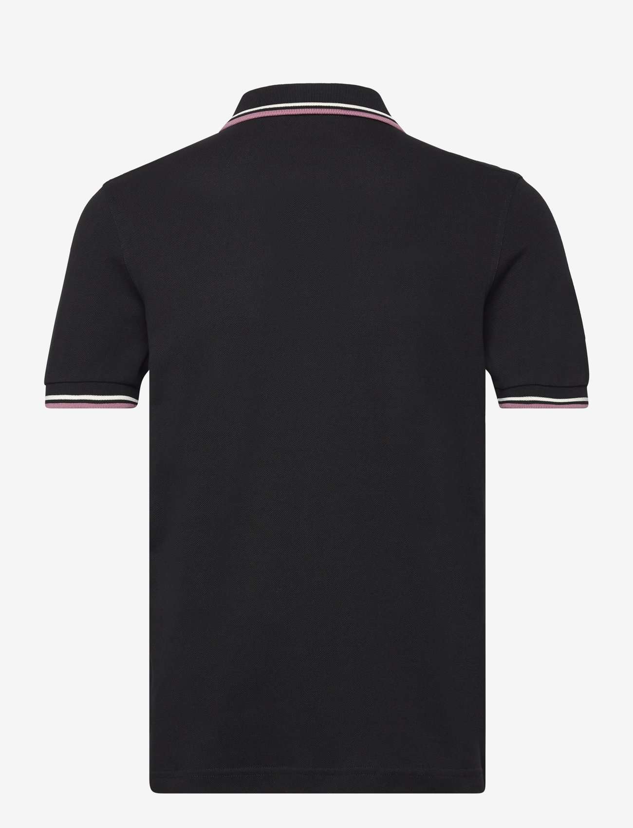 Fred Perry - TWIN TIPPED FP SHIRT - kortærmede poloer - blk/ecru/dustros - 1