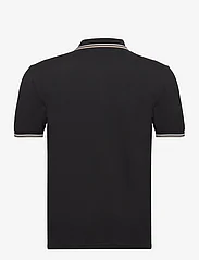 Fred Perry - TWIN TIPPED FP SHIRT - lyhythihaiset - blk/snwhi/wrmgry - 1