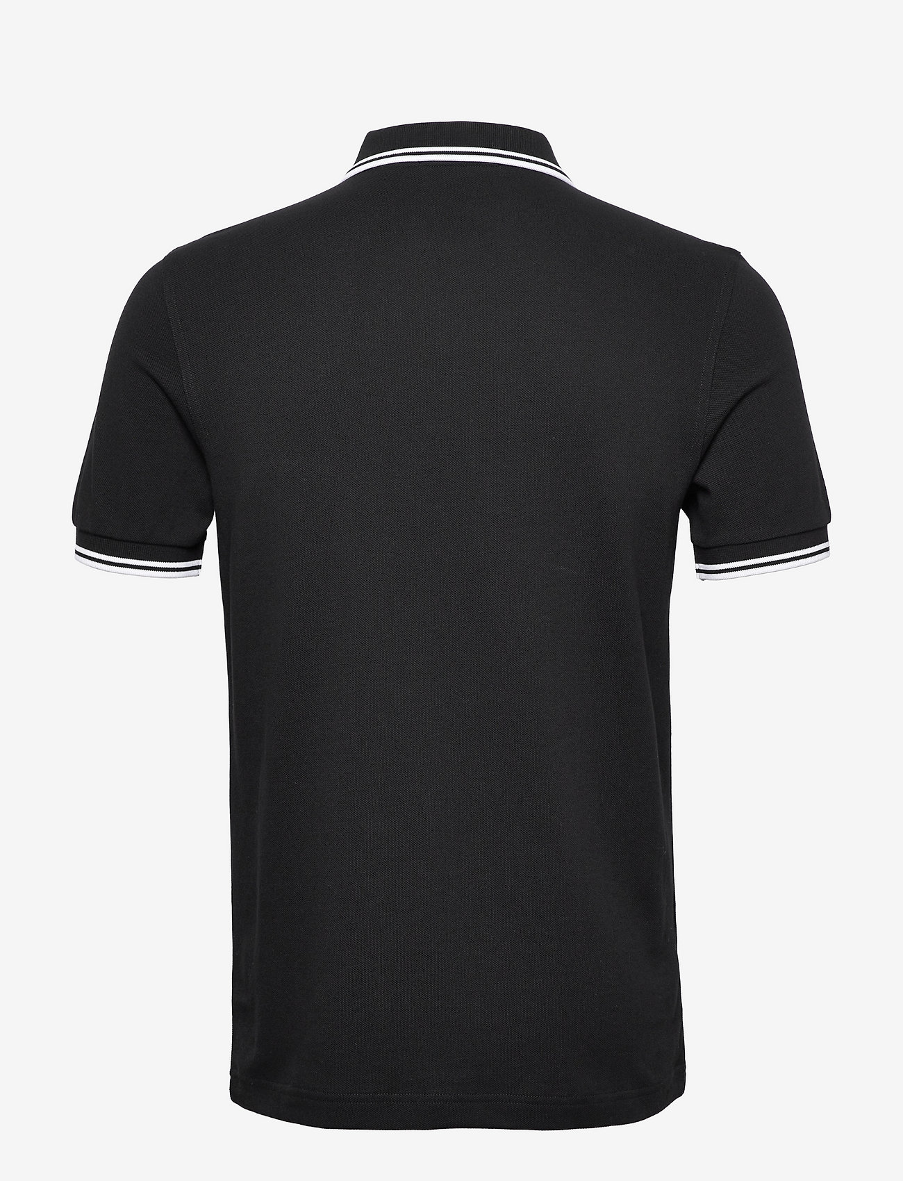 Fred Perry - TWIN TIPPED FP SHIRT - kortärmade pikéer - blk/wht/wht - 1