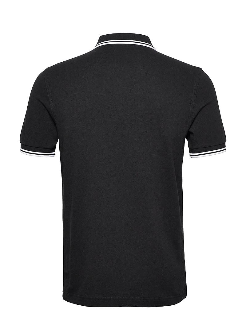 Fred Perry - TWIN TIPPED FP SHIRT - kortärmade pikéer - blk/wht/wht - 1