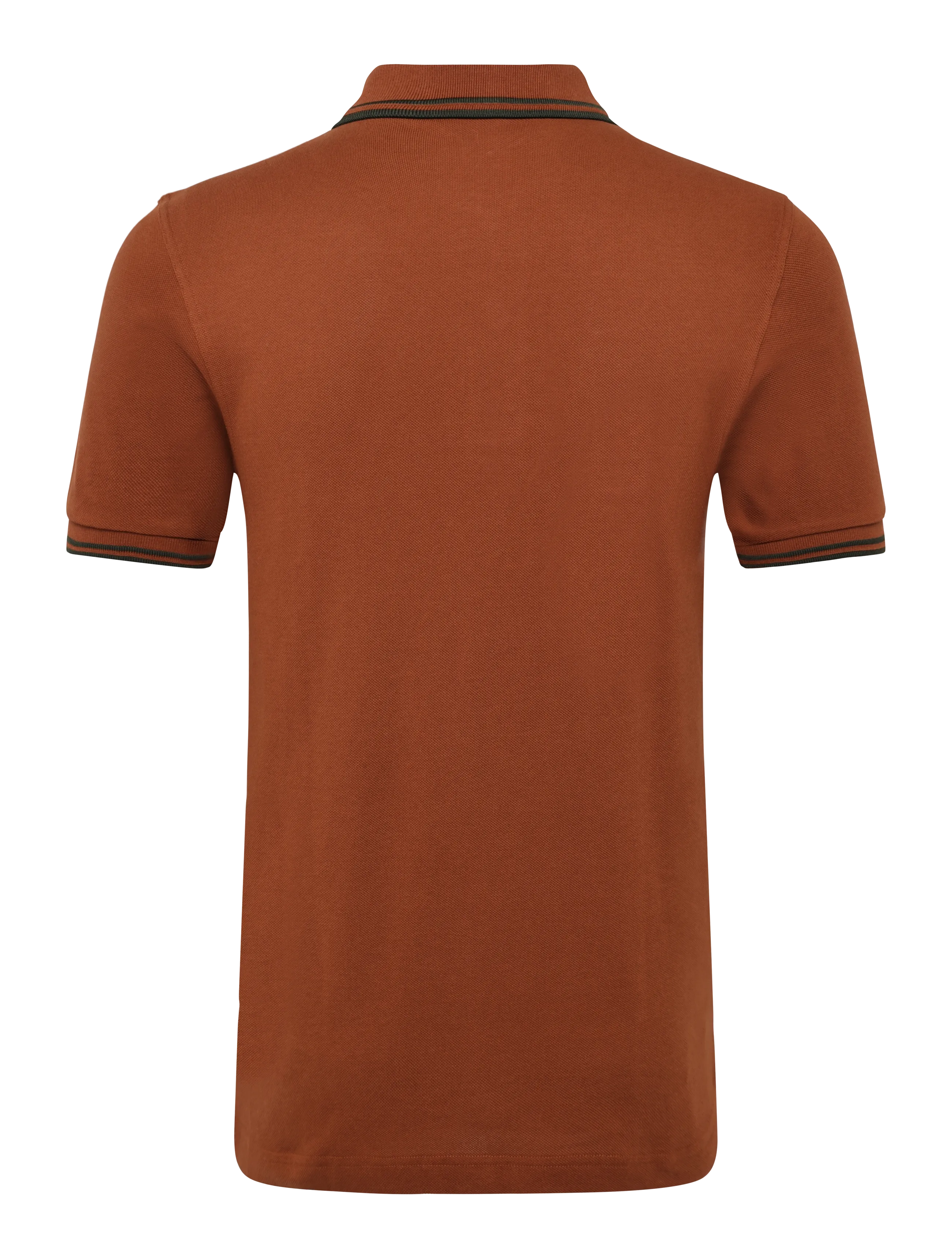 Fred Perry - TWIN TIPPED FP SHIRT - kortärmade pikéer - brndy/ngtg/ngtg - 2