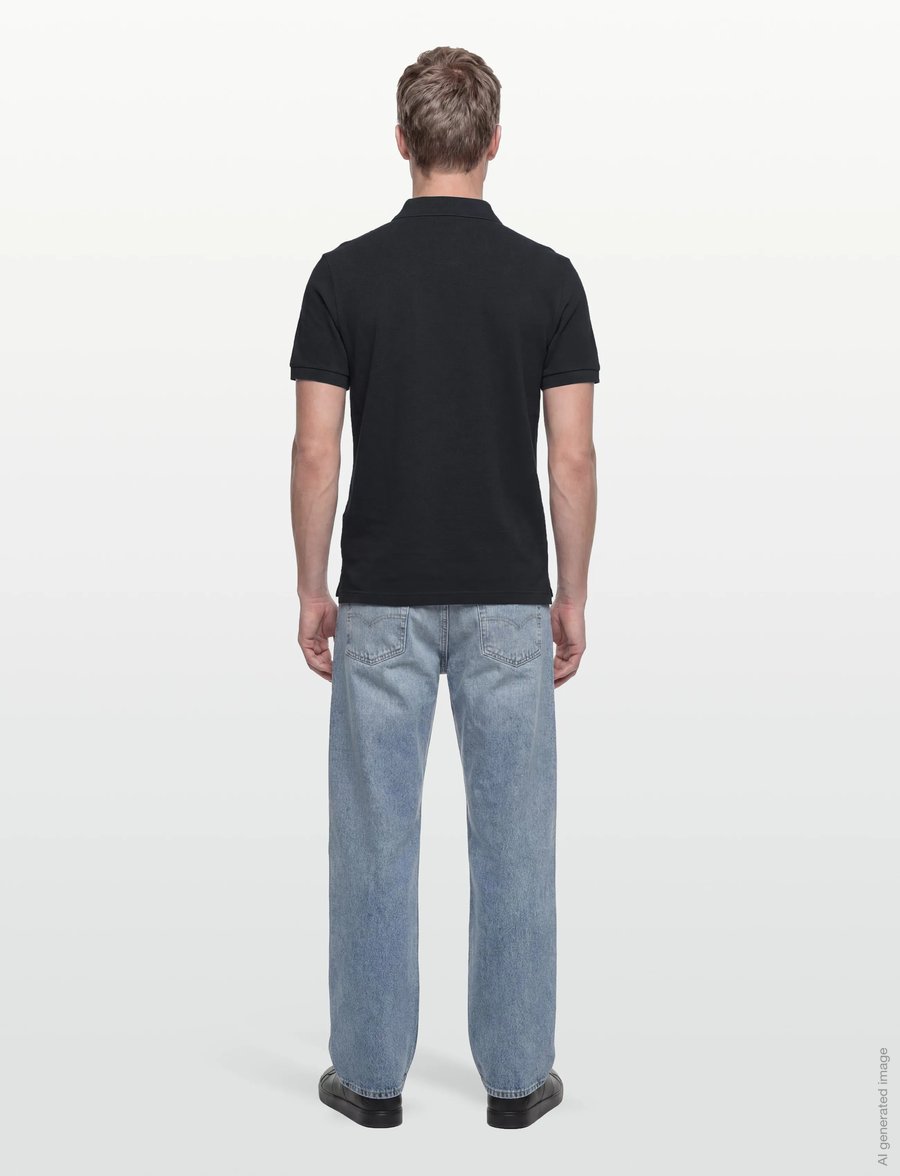 Fred Perry - TWIN TIPPED FP SHIRT - lühikeste varrukatega polod - charcoalmarl/blk - 4
