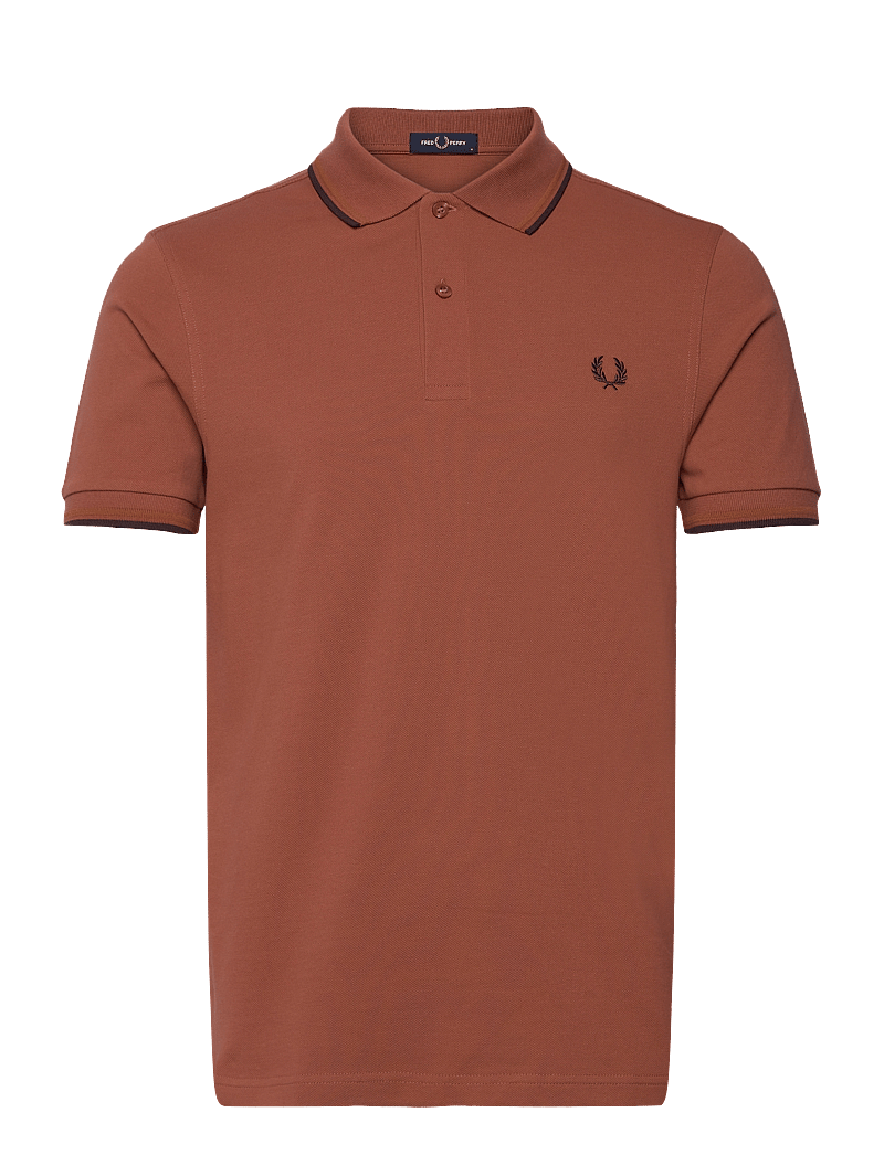 Fred Perry - THE TWIN TIPPED FP SHIRT - kortermede - cnmn/ntfl/crbric - 0