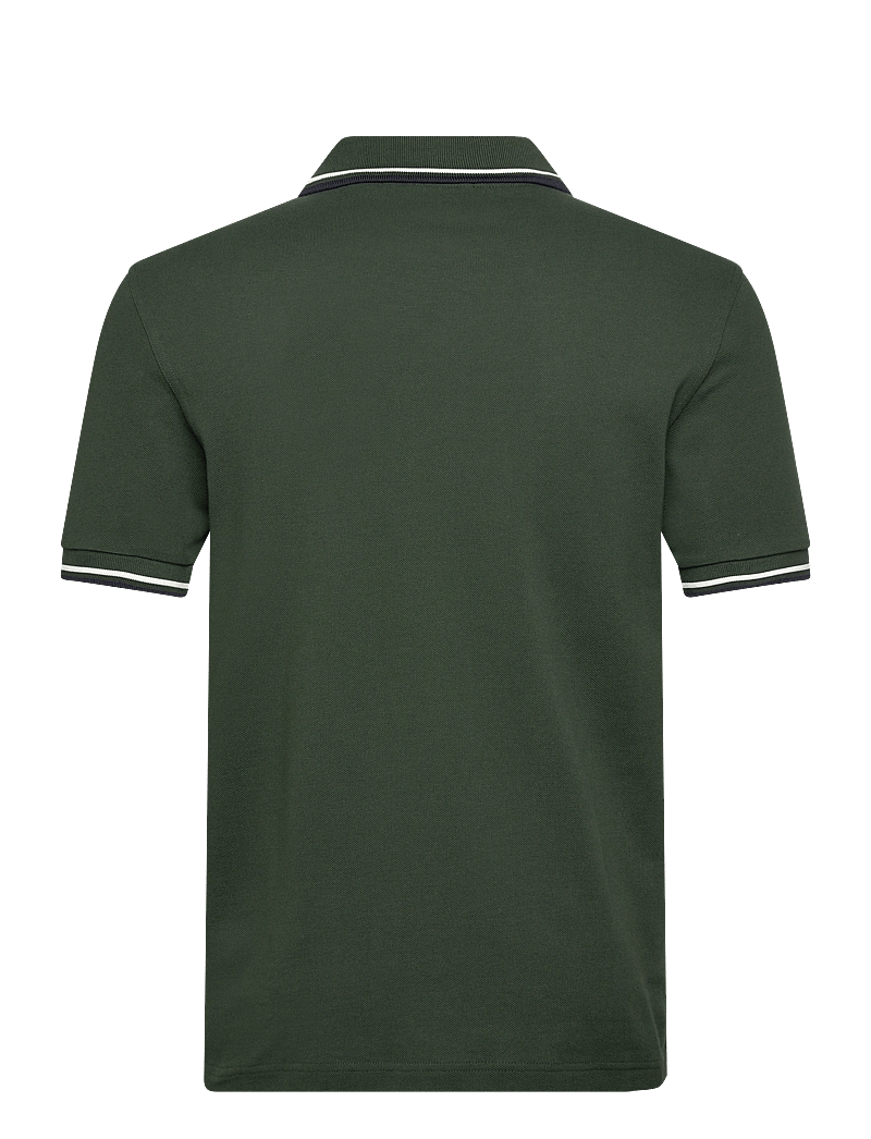 Fred Perry - TWIN TIPPED FP SHIRT - kortärmade pikéer - crtgrn/snwt/nvy - 1