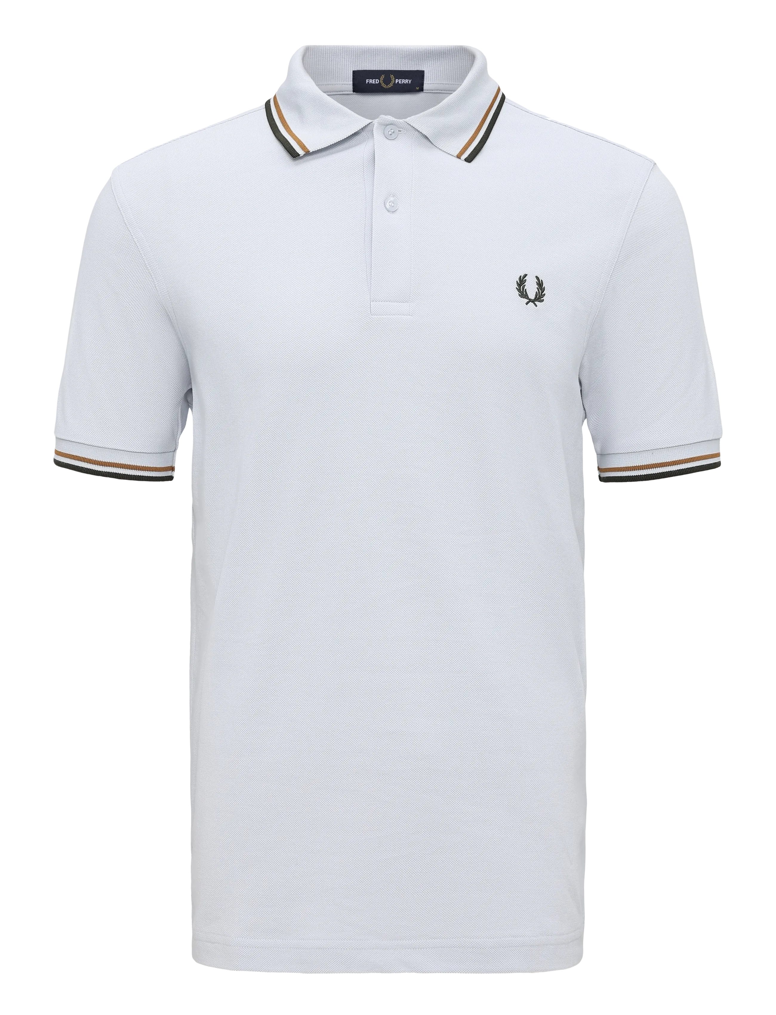 Fred Perry - TWIN TIPPED FP SHIRT - short-sleeved polos - dskbl/drkca/ngrn - 1
