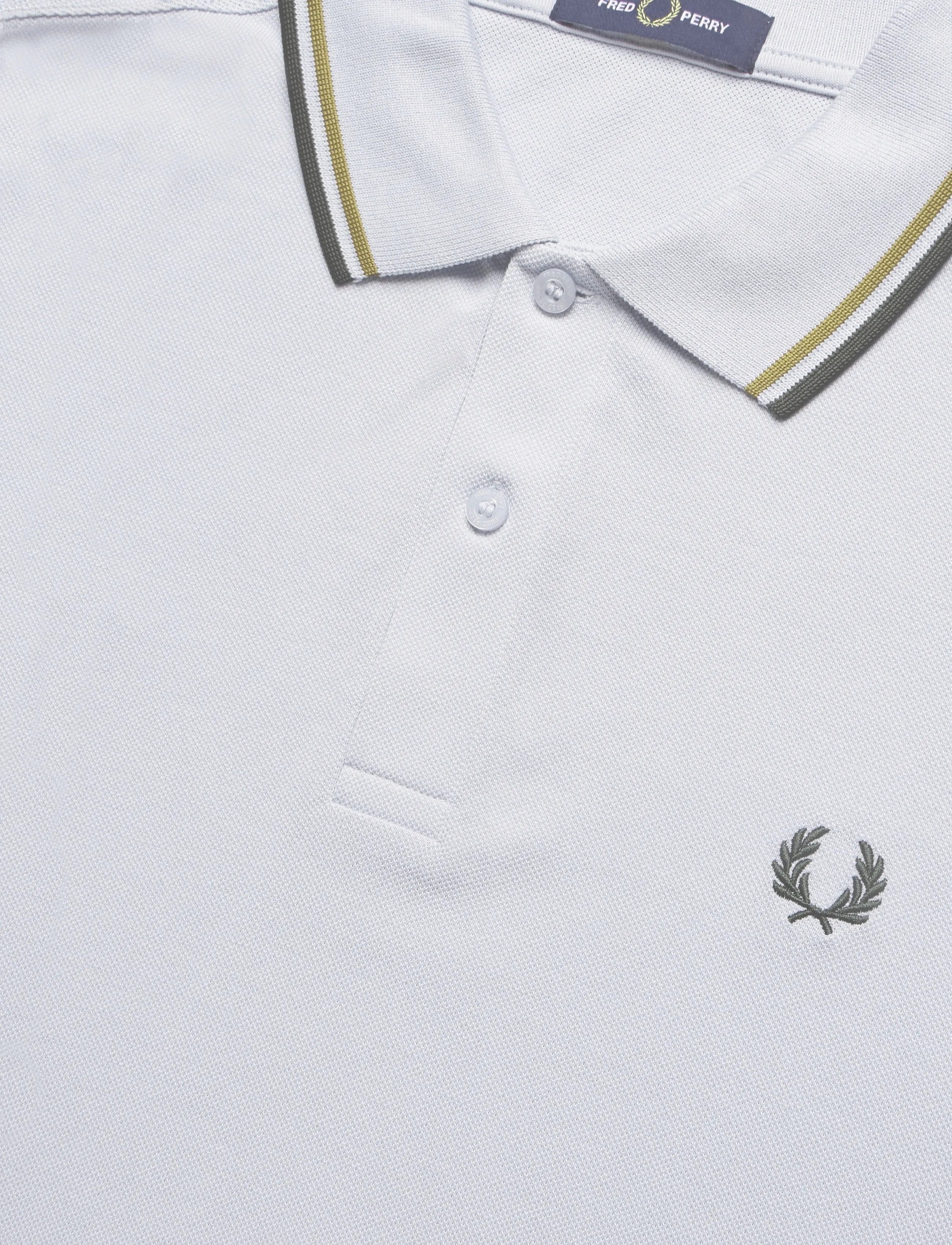 Fred Perry - TWIN TIPPED FP SHIRT - short-sleeved polos - dskbl/drkca/ngrn - 4