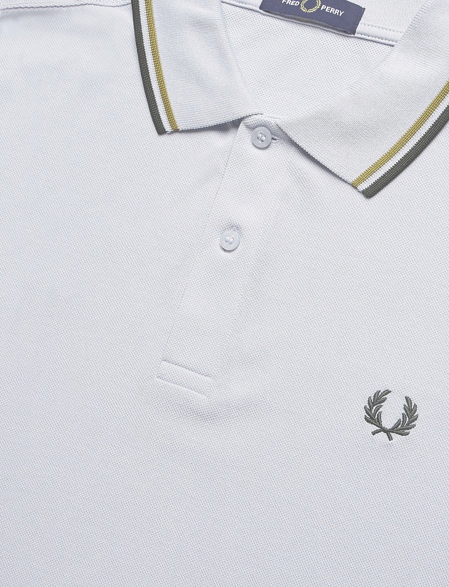 Fred Perry - TWIN TIPPED FP SHIRT - short-sleeved polos - dskbl/drkca/ngrn - 4