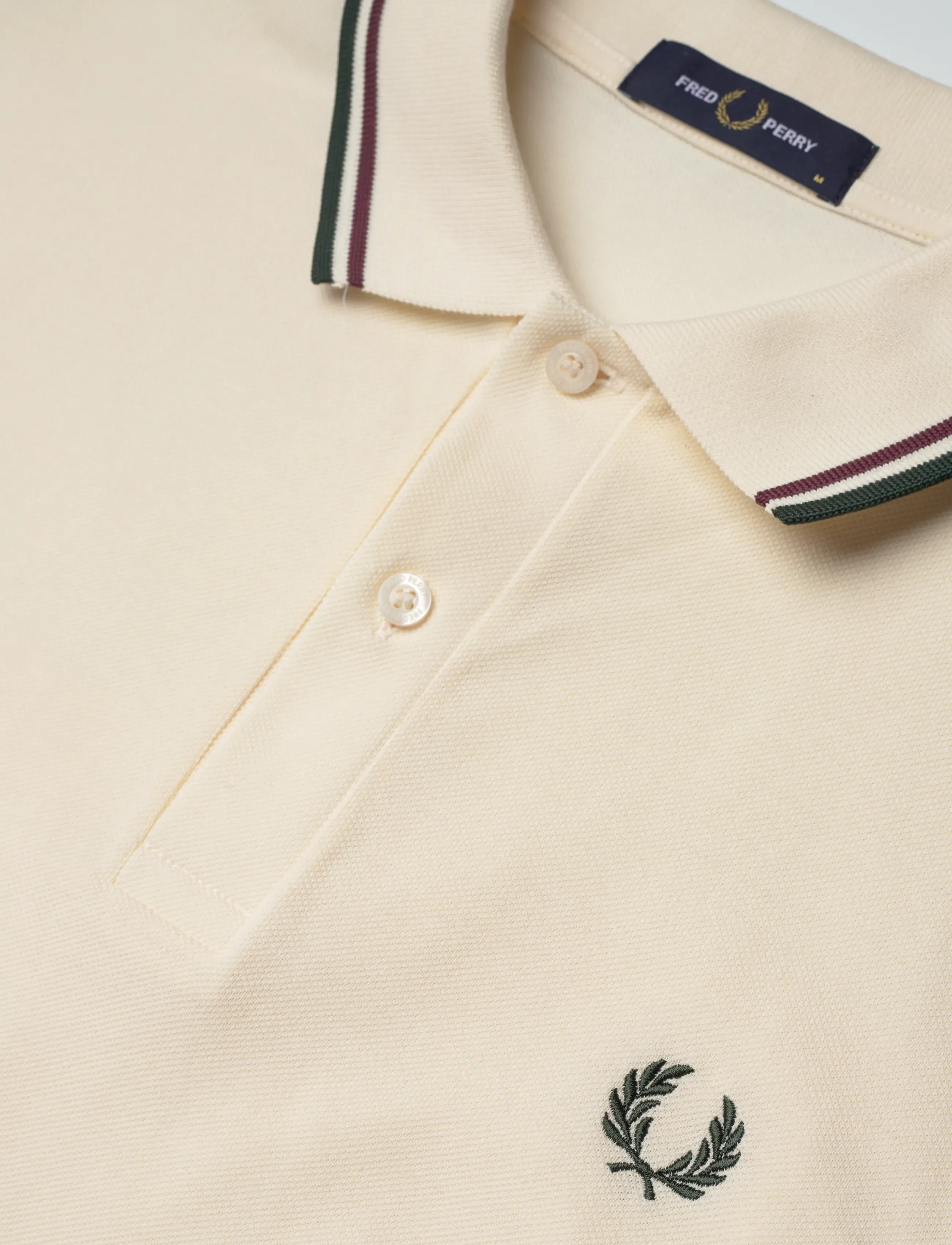 Fred Perry - TWIN TIPPED FP SHIRT - short-sleeved polos - ecr/oxbld/grsrts - 5