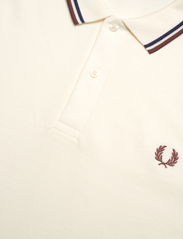 Fred Perry - TWIN TIPPED FP SHIRT - short-sleeved polos - ecru/fnavy/wbrwn - 2