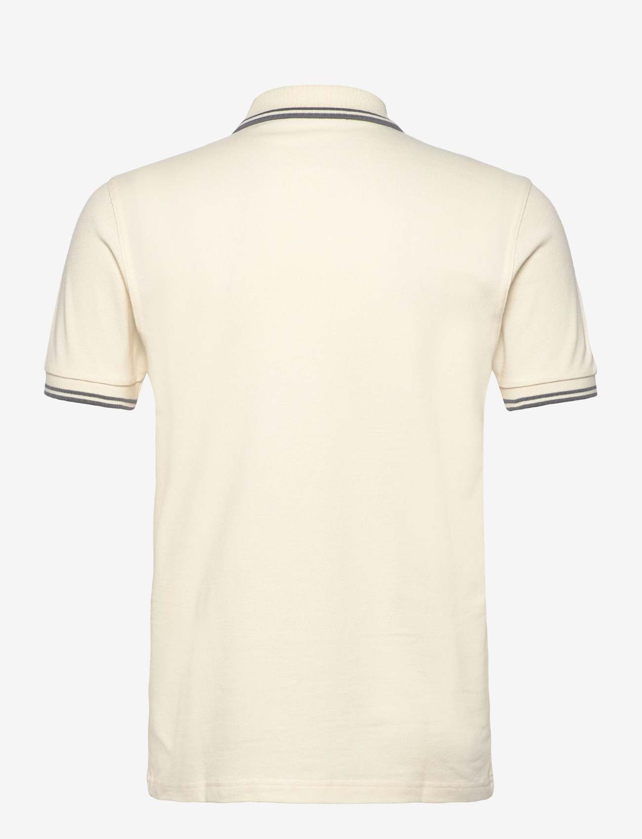 Fred Perry - TWIN TIPPED FP SHIRT - kortærmede poloer - ecru/stockprtblu - 2