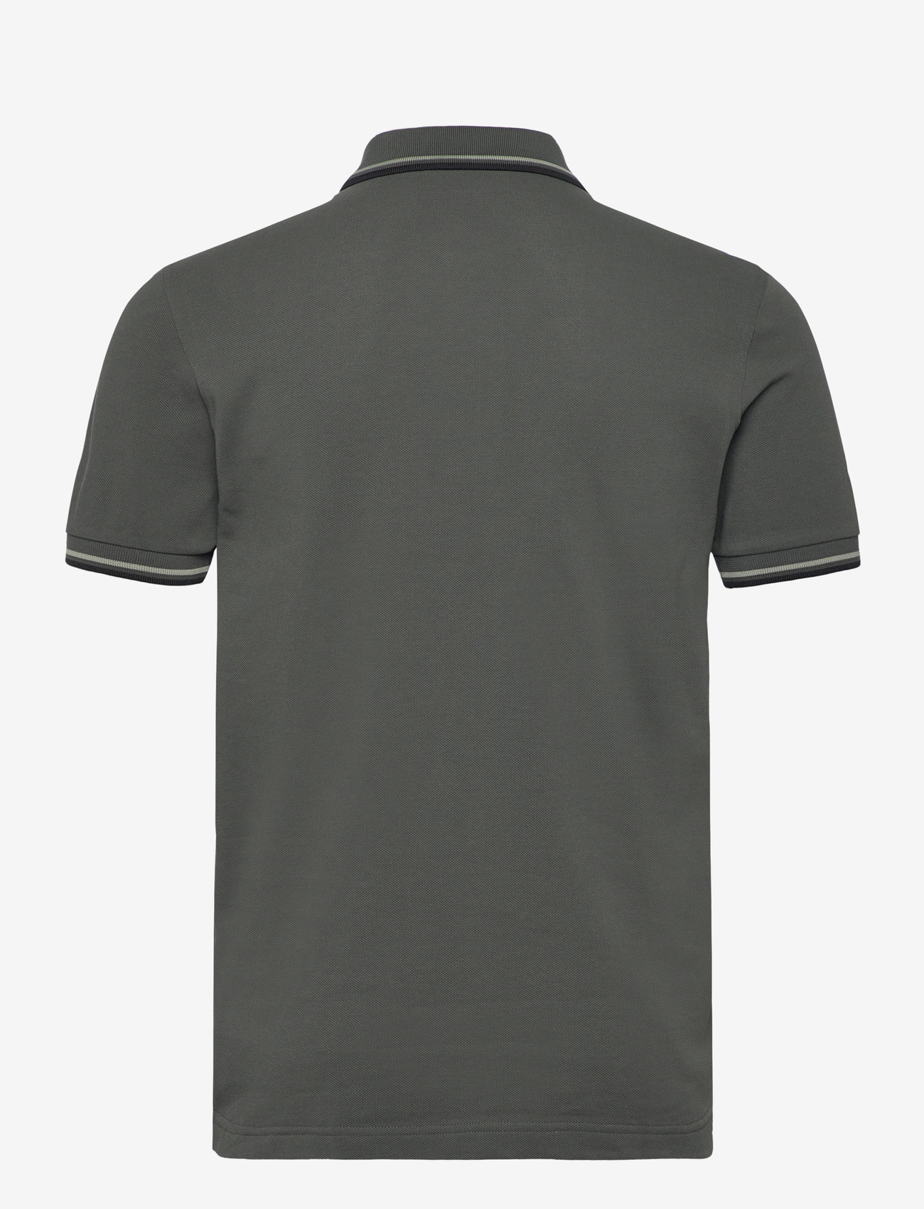 Fred Perry - TWIN TIPPED FP SHIRT - kortærmede poloer - fldgr/seagrs/blk - 2