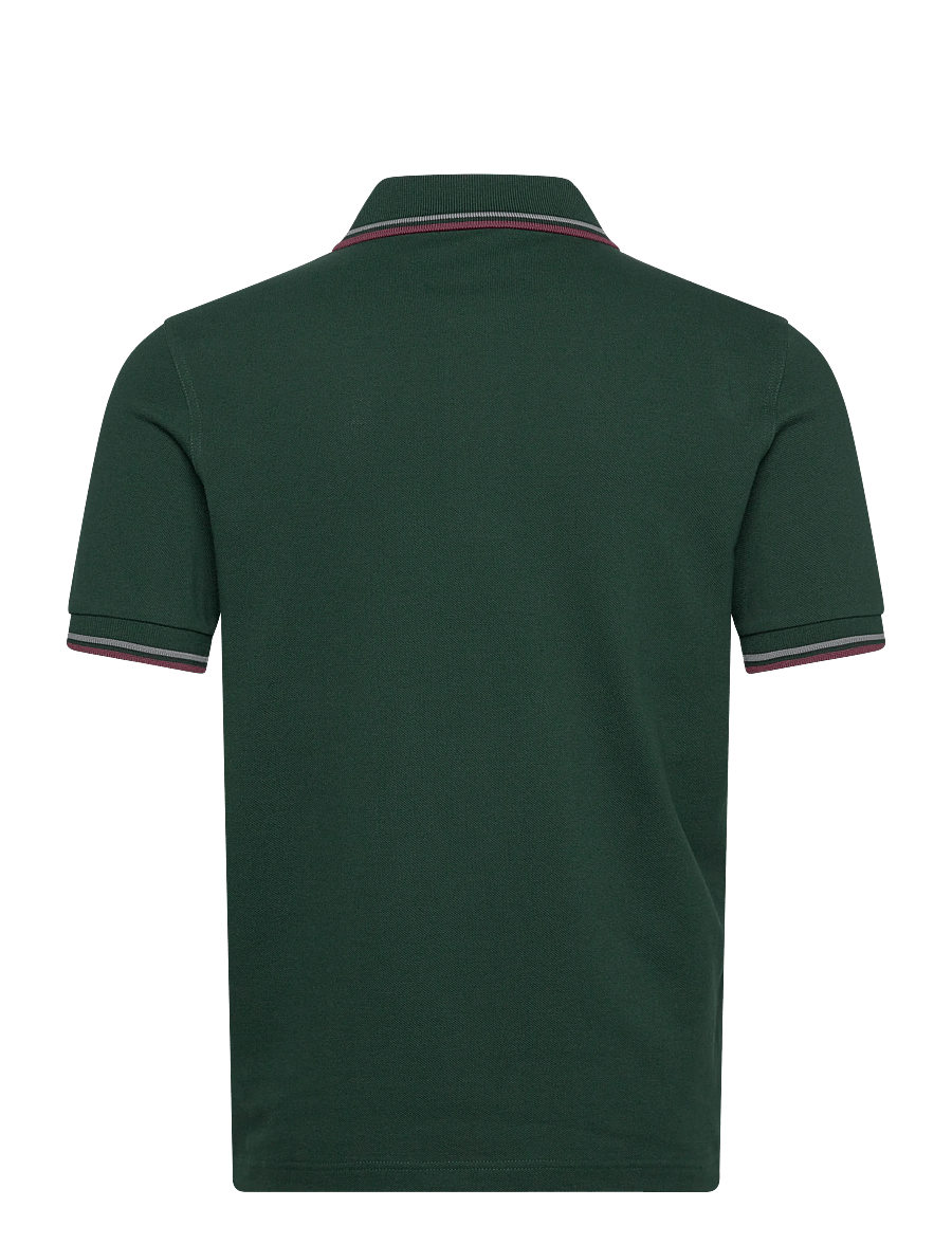 Fred Perry - TWIN TIPPED FP SHIRT - korte mouwen - grsrts/stkbl/oxb - 2