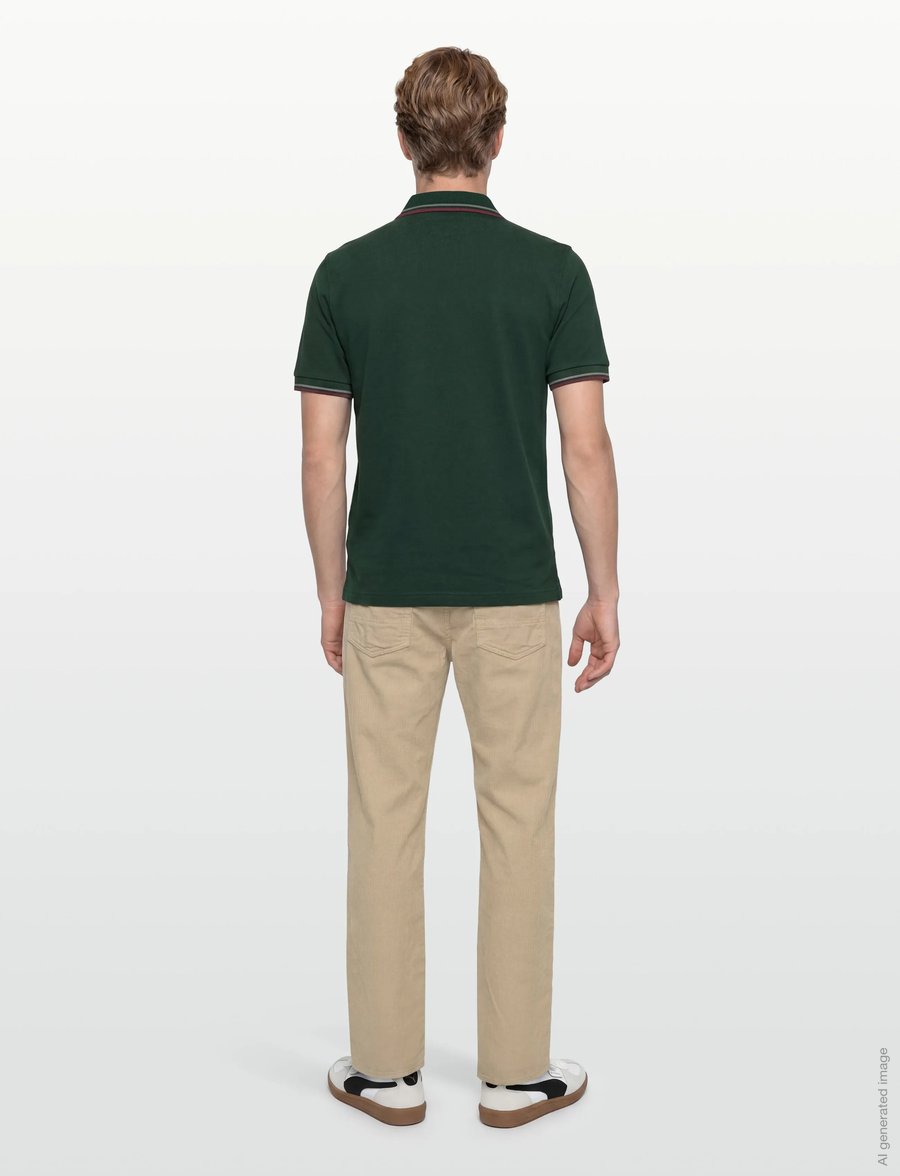 Fred Perry - TWIN TIPPED FP SHIRT - korte mouwen - grsrts/stkbl/oxb - 4