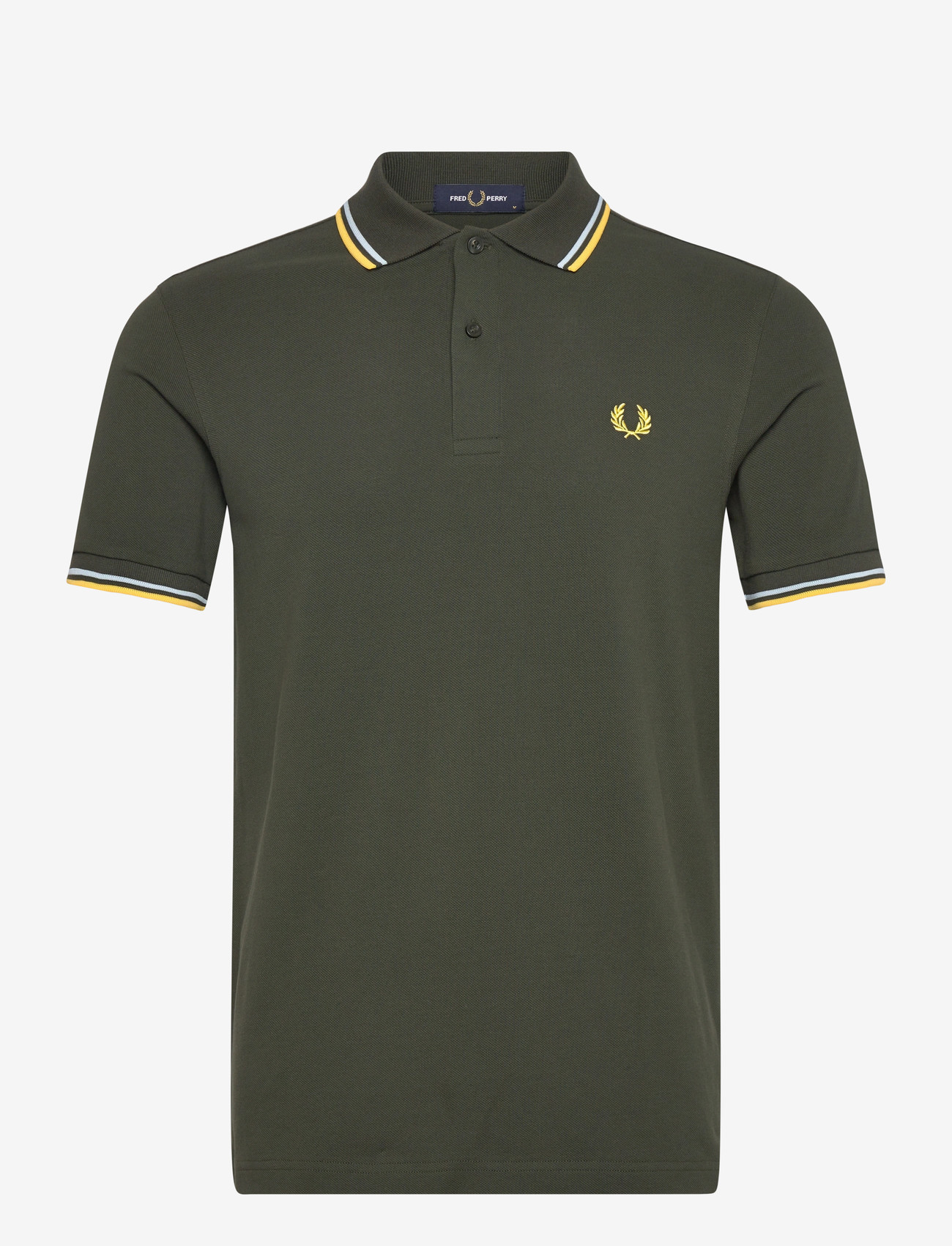 Fred Perry - TWIN TIPPED FP SHIRT - lühikeste varrukatega polod - hntngr/lgic/lmnb - 1