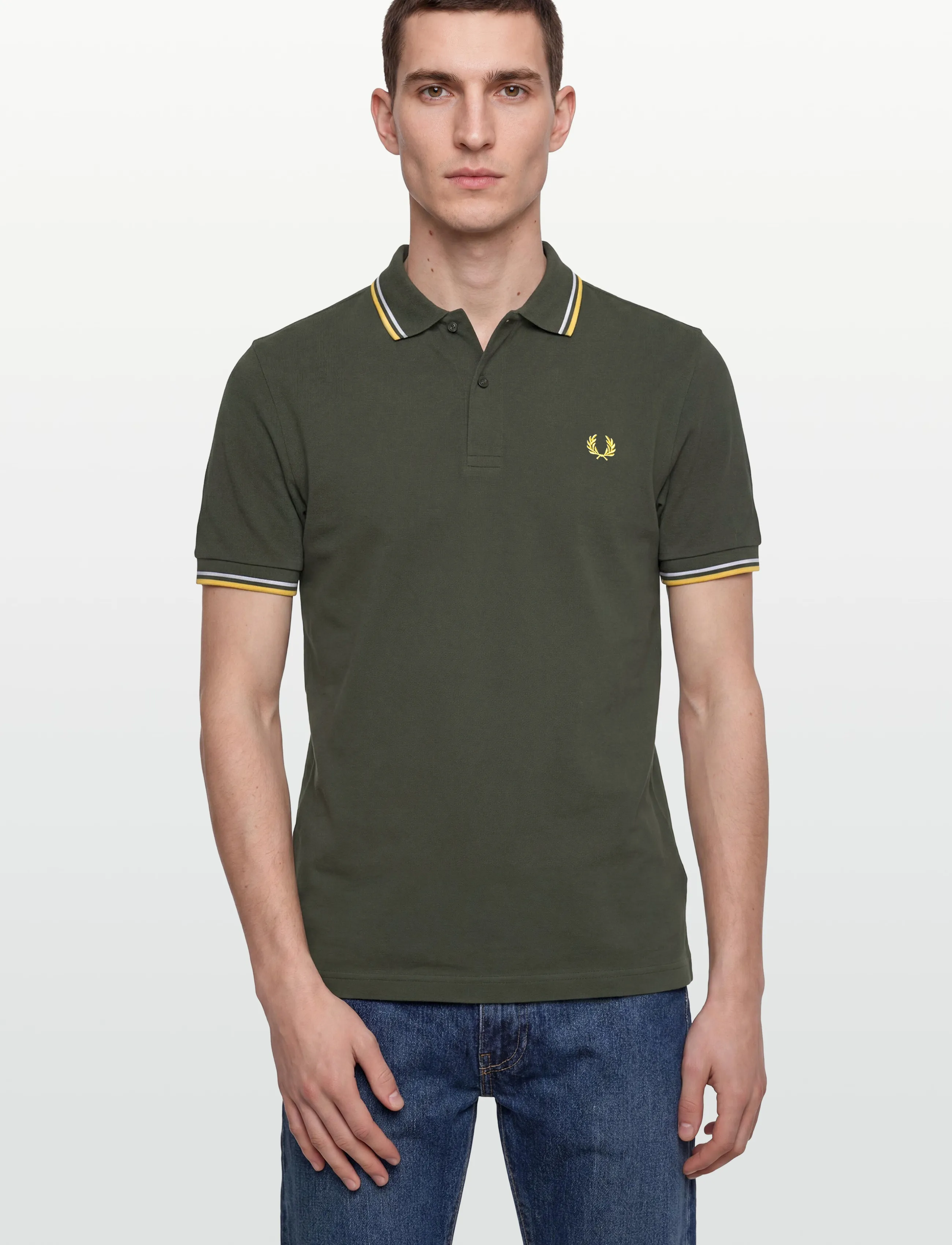 Fred Perry - TWIN TIPPED FP SHIRT - short-sleeved polos - hntngr/lgic/lmnb - 3
