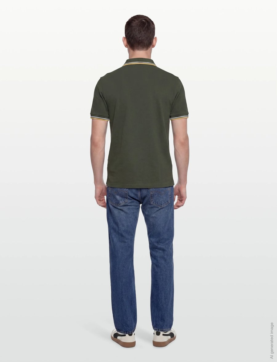 Fred Perry - TWIN TIPPED FP SHIRT - korte mouwen - hntngr/lgic/lmnb - 4