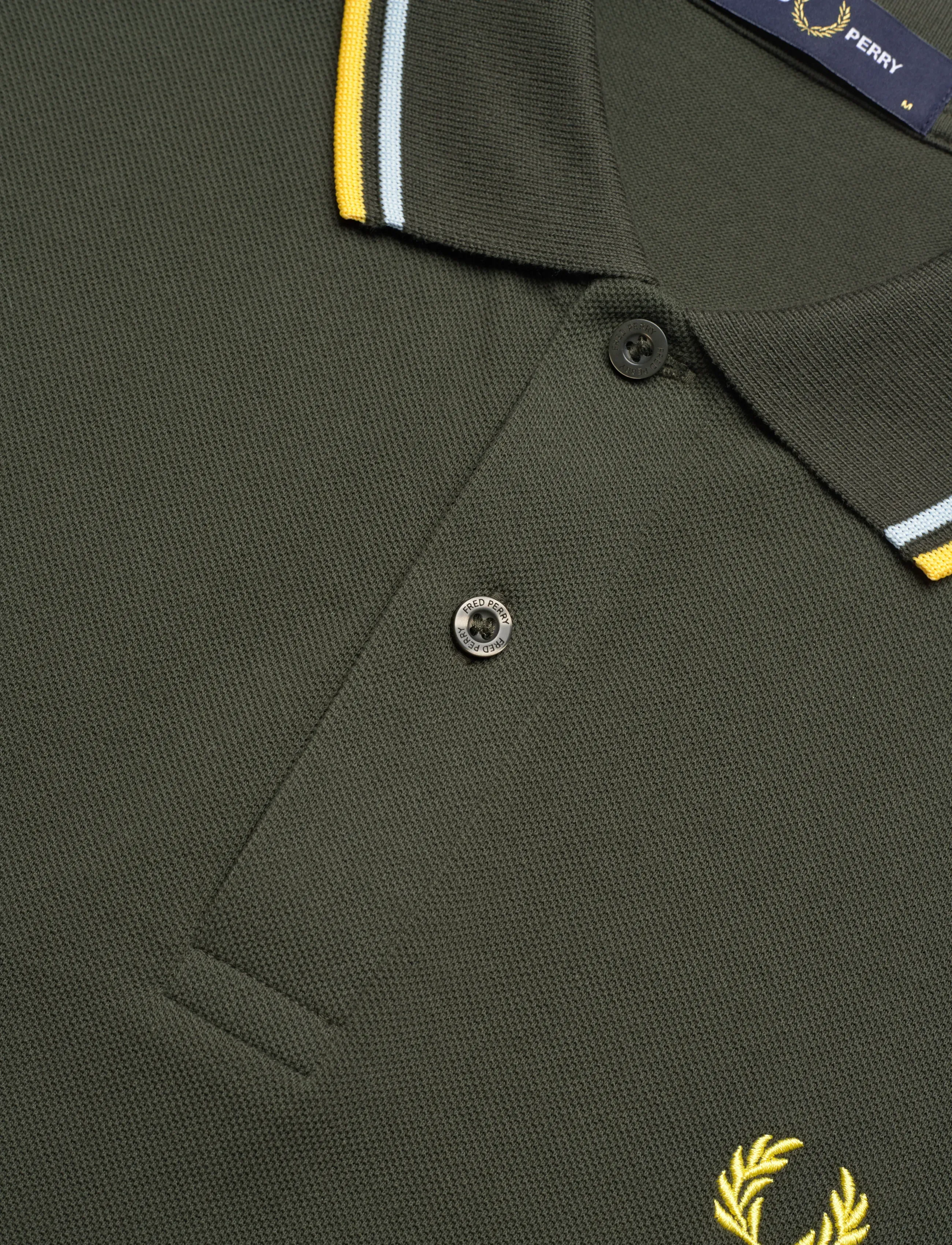Fred Perry - TWIN TIPPED FP SHIRT - short-sleeved polos - hntngr/lgic/lmnb - 5