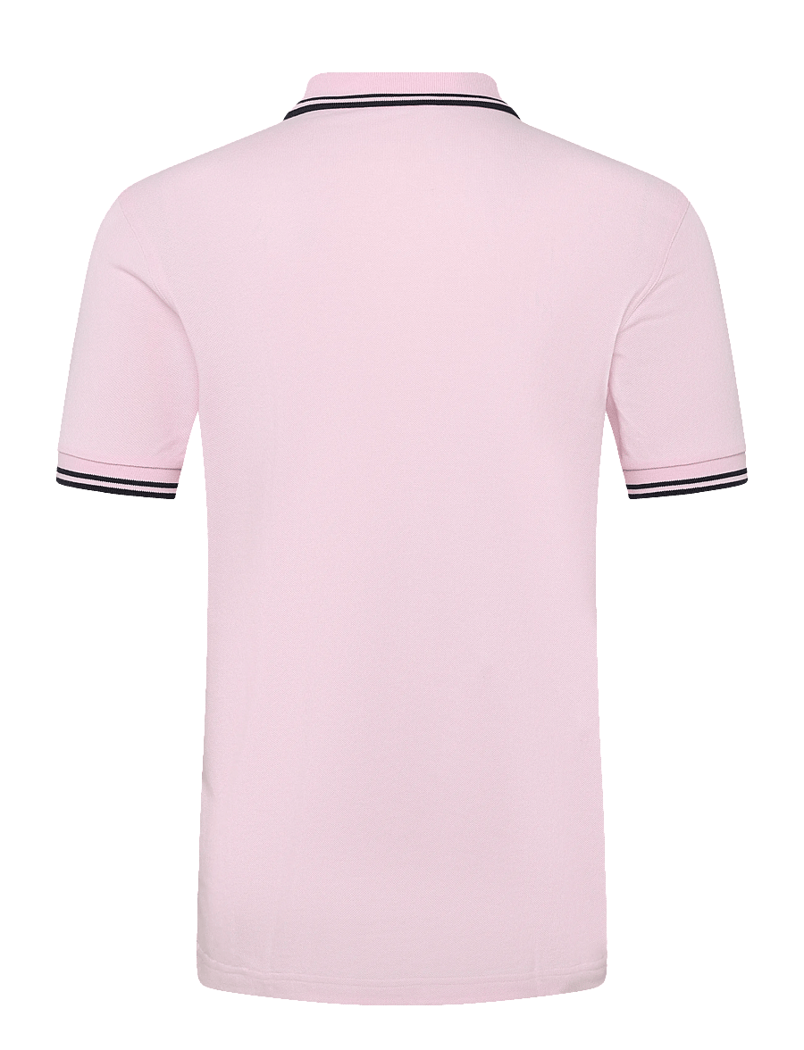 Fred Perry - TWIN TIPPED FP SHIRT - short-sleeved polos - icedpink/nvy/nvy - 2