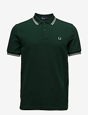 Fred Perry - TWIN TIPPED FP SHIRT - kortærmede poloer - ivy - 0