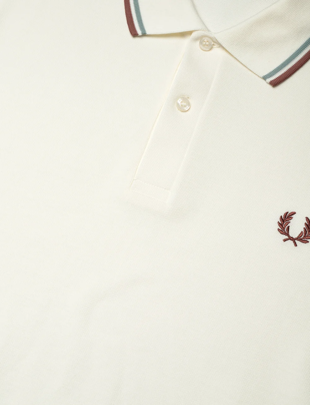 Fred Perry - TWIN TIPPED FP SHIRT - polo shirts - lecr/slvrbl/cnmn - 2