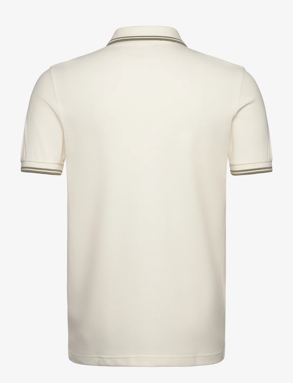 Fred Perry - TWIN TIPPED FP SHIRT - kurzärmelig - lghecru/olivmint - 1