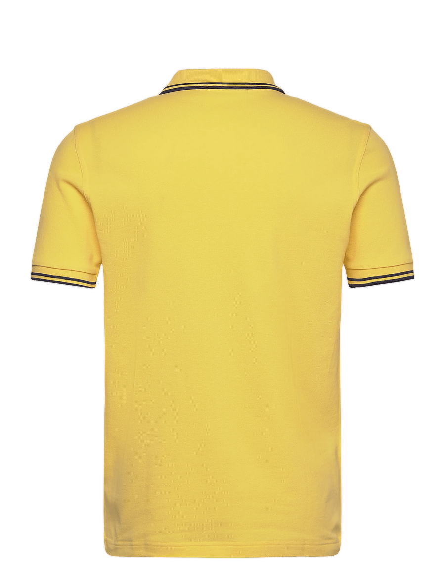 Fred Perry - TWIN TIPPED FP SHIRT - korte mouwen - lmnbrly/tnsblue - 2