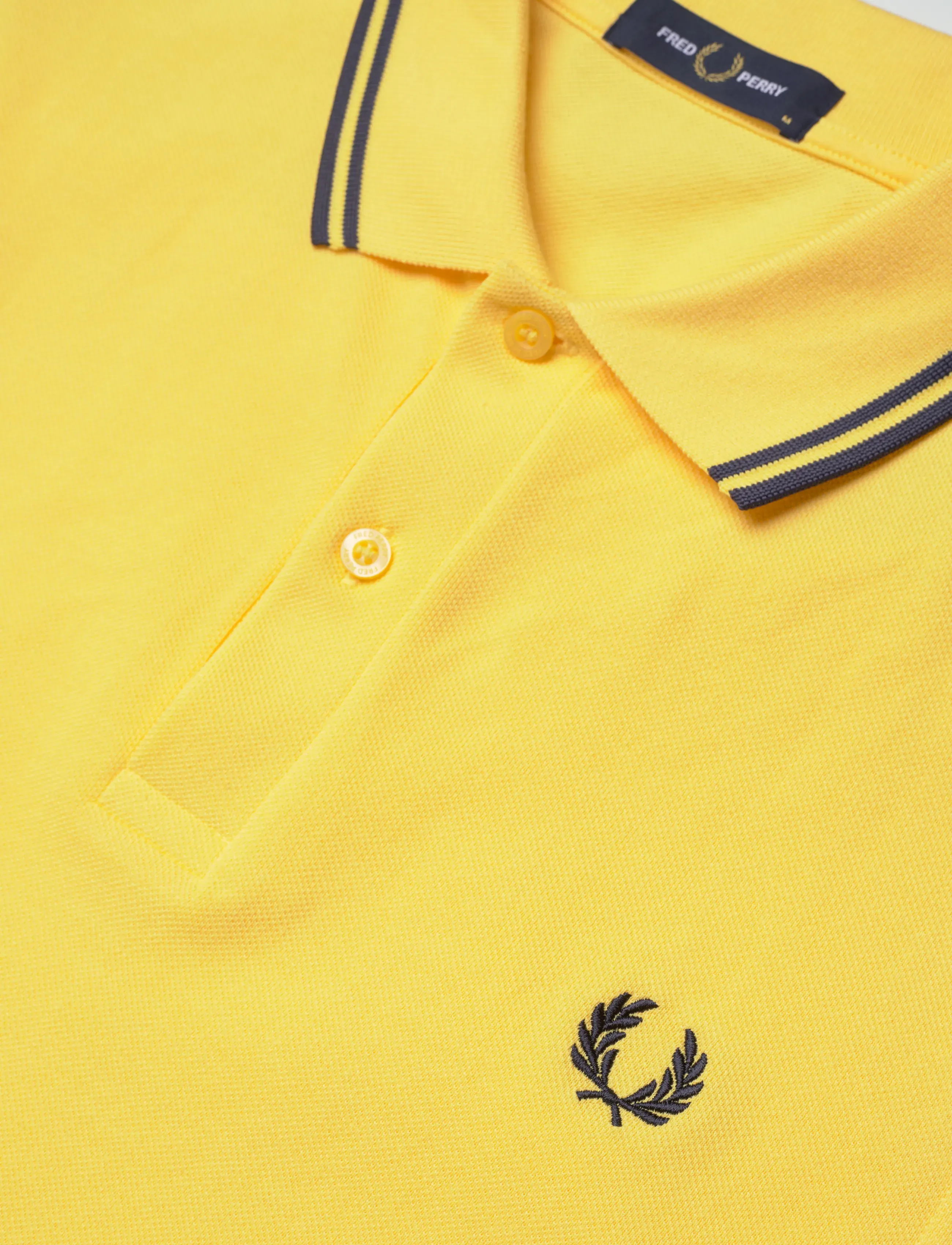 Fred Perry - TWIN TIPPED FP SHIRT - short-sleeved polos - lmnbrly/tnsblue - 5