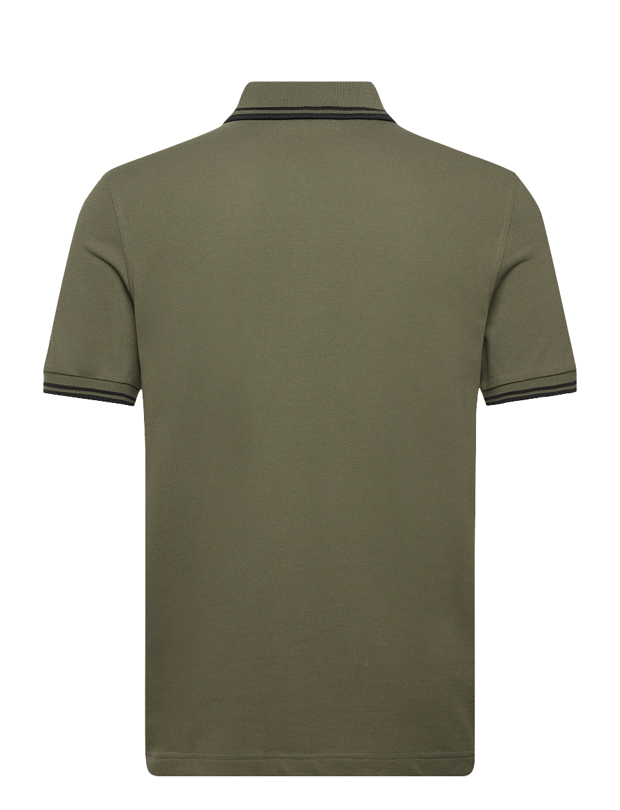 Fred Perry - TWIN TIPPED FP SHIRT - kurzärmelig - lrlwrthgreen/blk - 1