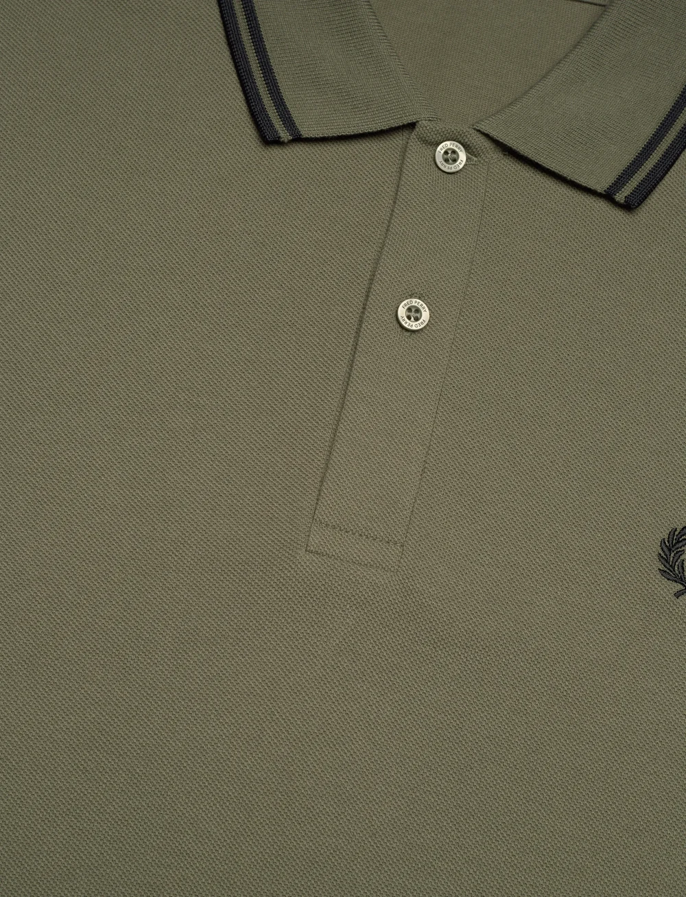 Fred Perry - TWIN TIPPED FP SHIRT - kurzärmelig - lrlwrthgreen/blk - 2